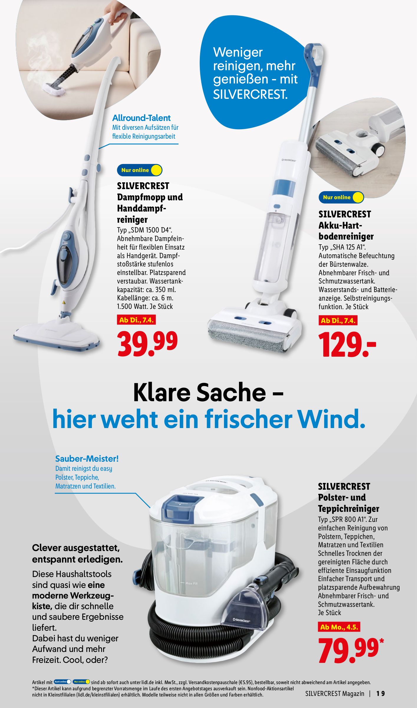 lidl - Lidl - Silvercrestmagazin-Prospekt gültig vom 30.03.2026 bis 09.05.2026 - page: 19