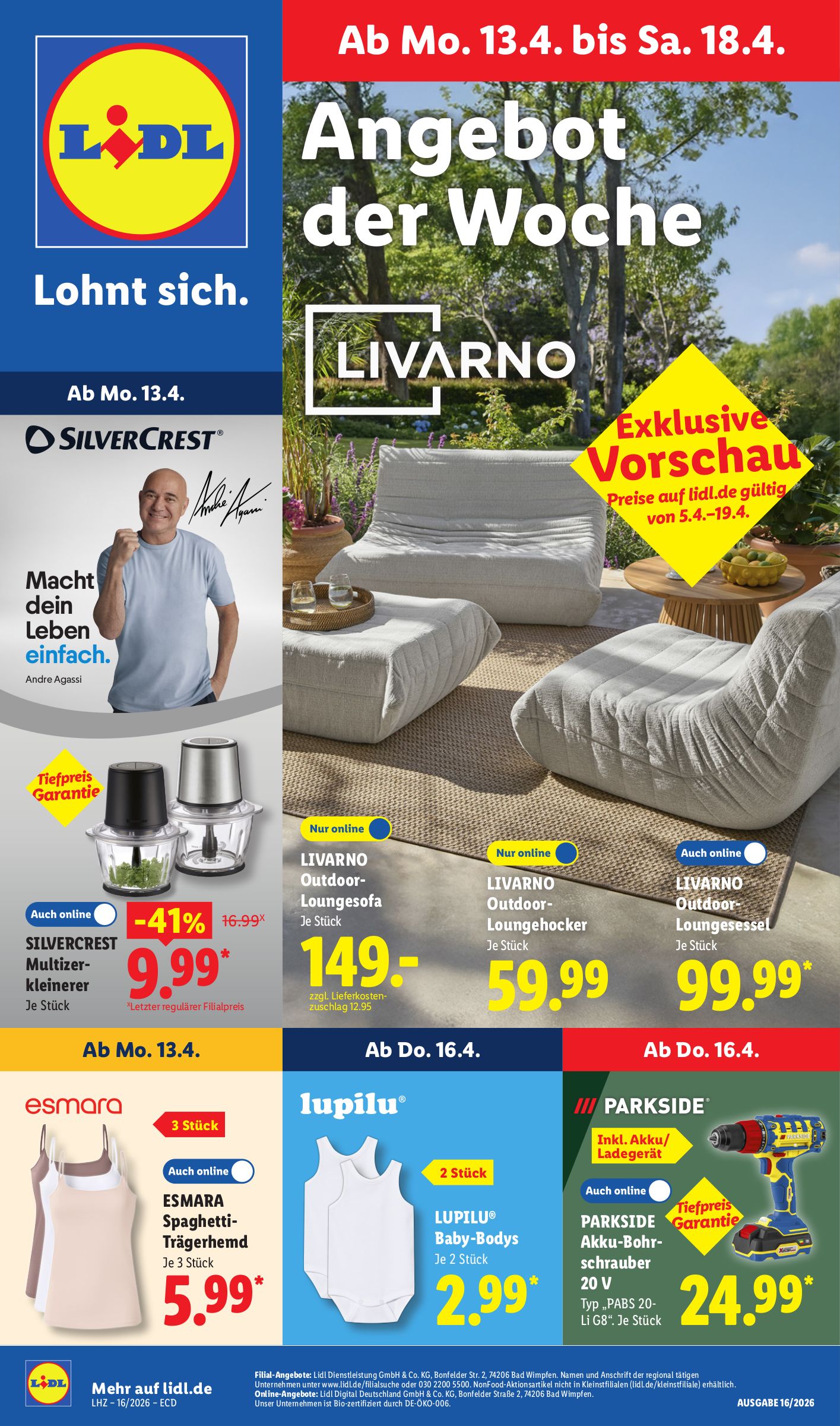 lidl - Lidl - Nonfood-Prospekt gültig vom 13.04.2026 bis 18.04.2026