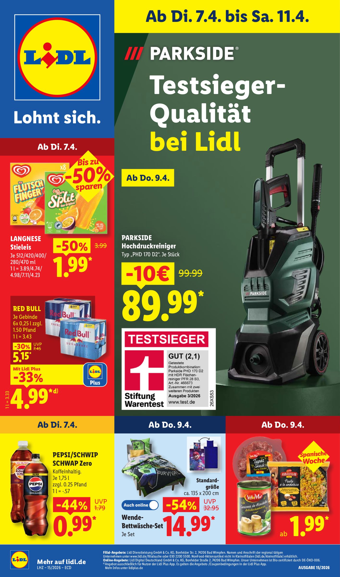 lidl - Lidl-Prospekt gültig vom 07.04.2026 bis 11.04.2026