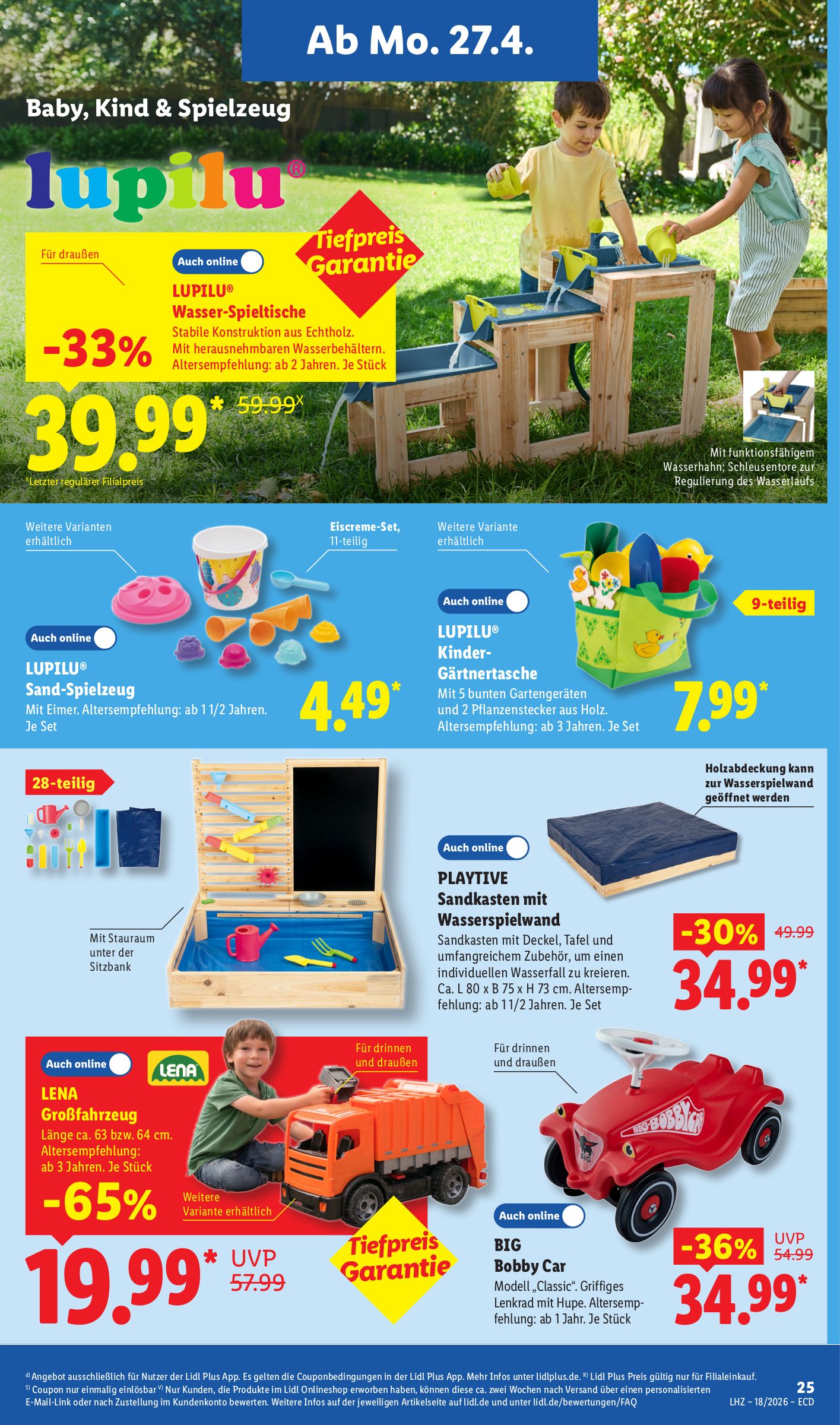 lidl - Lidl - Angebot der Woche Prospekt nächste Woche – von Montag 27.04.2026 bis Samstag 02.05.2026 - page: 19