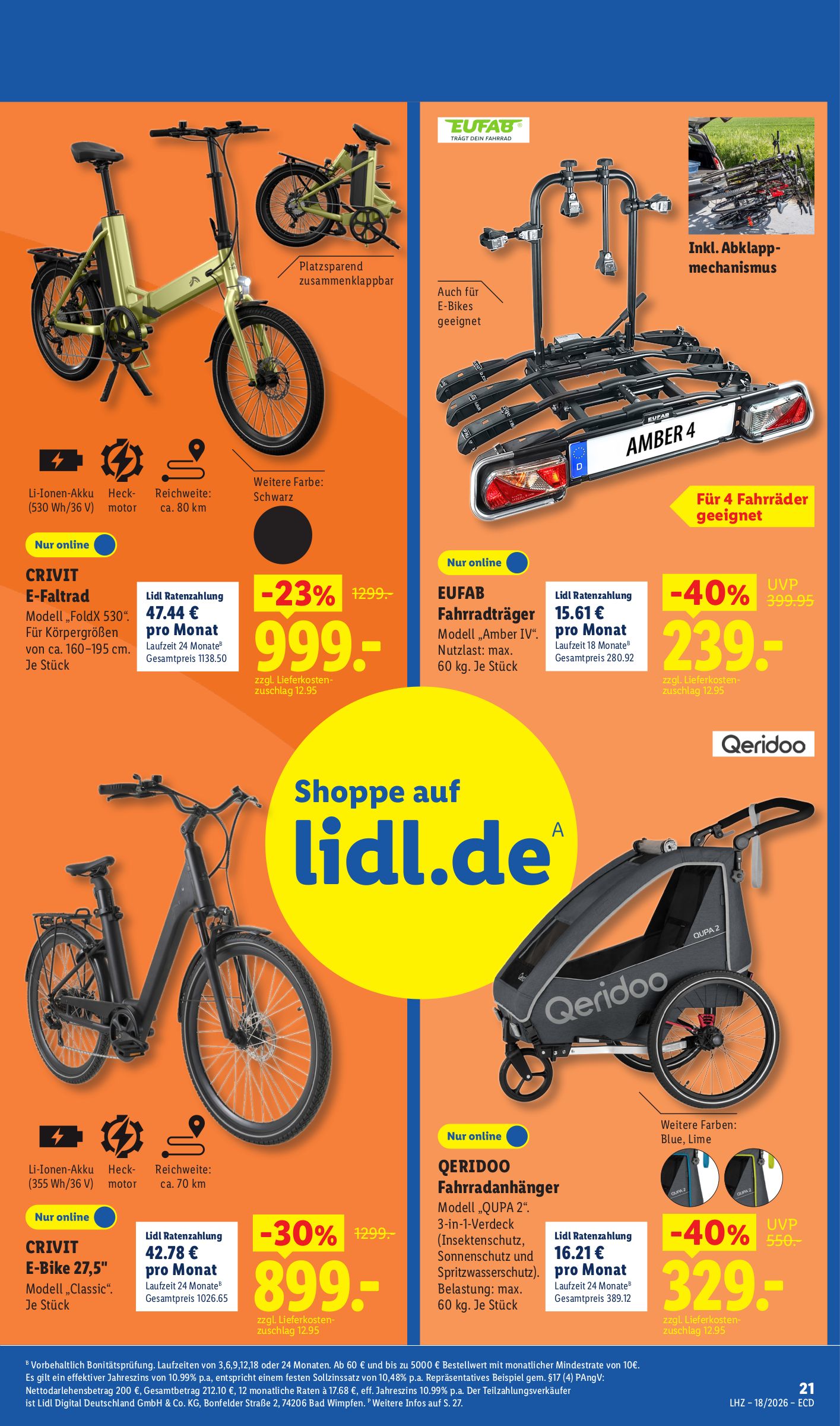 lidl - Lidl - Angebot der Woche Prospekt nächste Woche – von Montag 27.04.2026 bis Samstag 02.05.2026 - page: 13