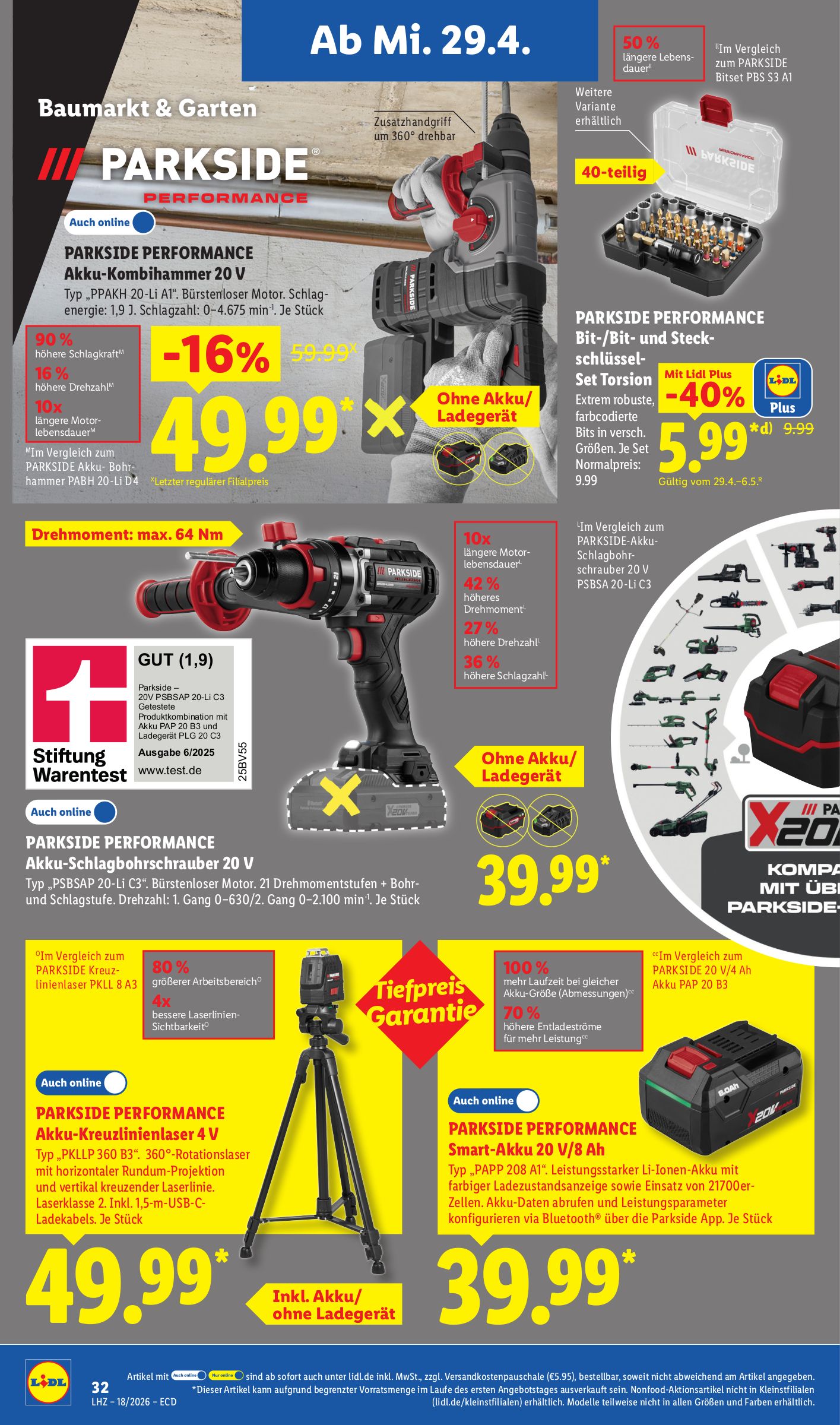 lidl - Lidl - Angebot der Woche Prospekt nächste Woche – von Montag 27.04.2026 bis Samstag 02.05.2026 - page: 26
