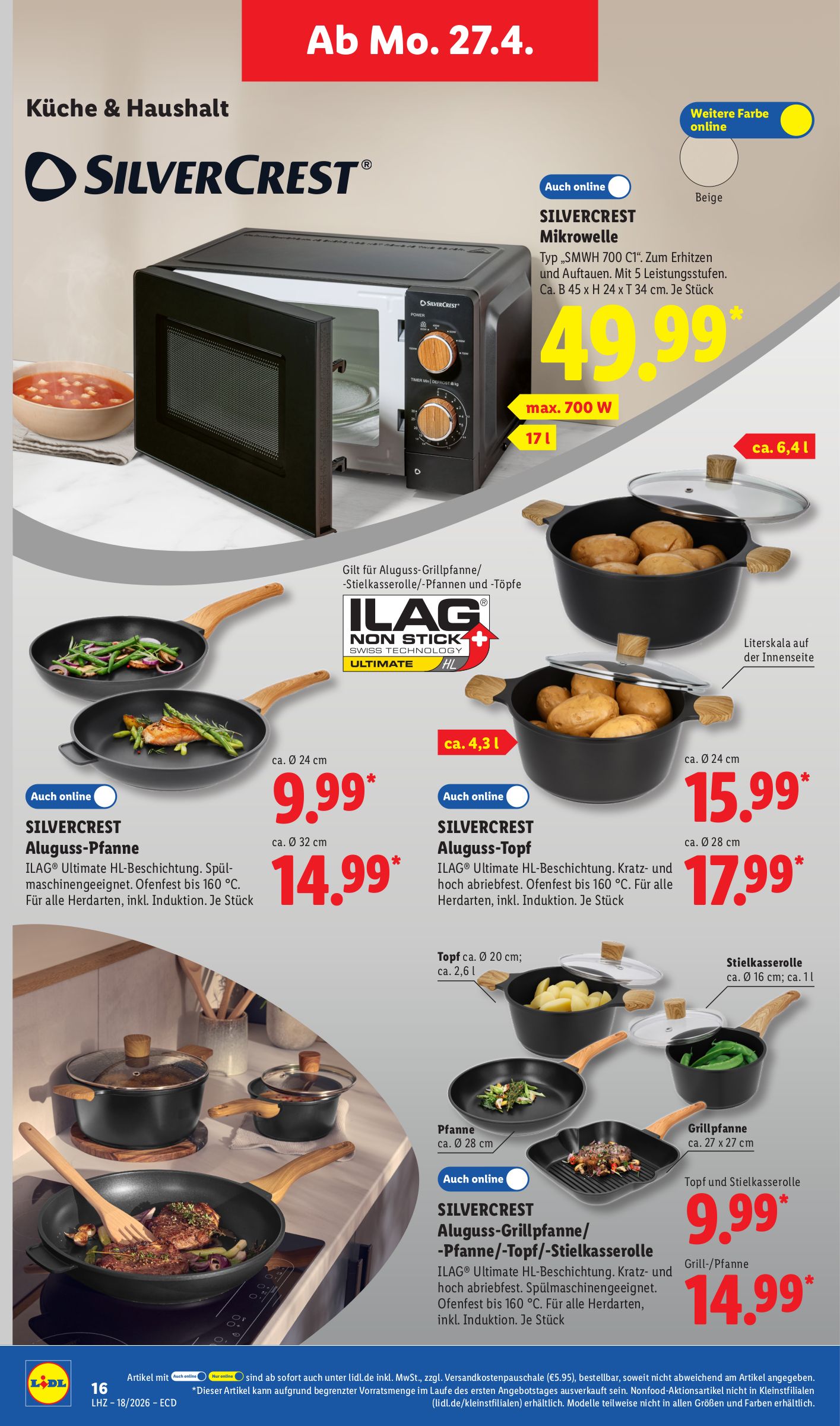 lidl - Lidl - Angebot der Woche Prospekt nächste Woche – von Montag 27.04.2026 bis Samstag 02.05.2026 - page: 6