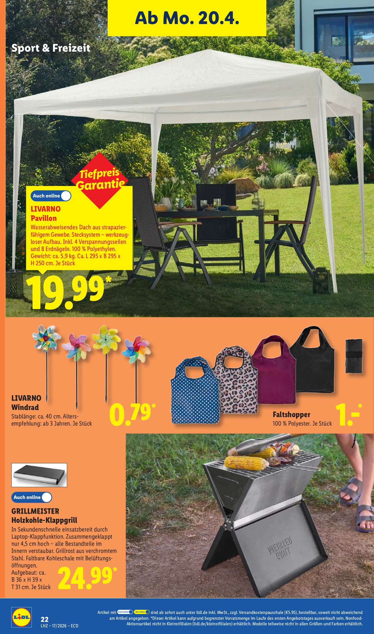 lidl - Lidl Prospekt nächste Woche – von Montag 20.04.2026 bis Samstag 25.04.2026 - page: 38