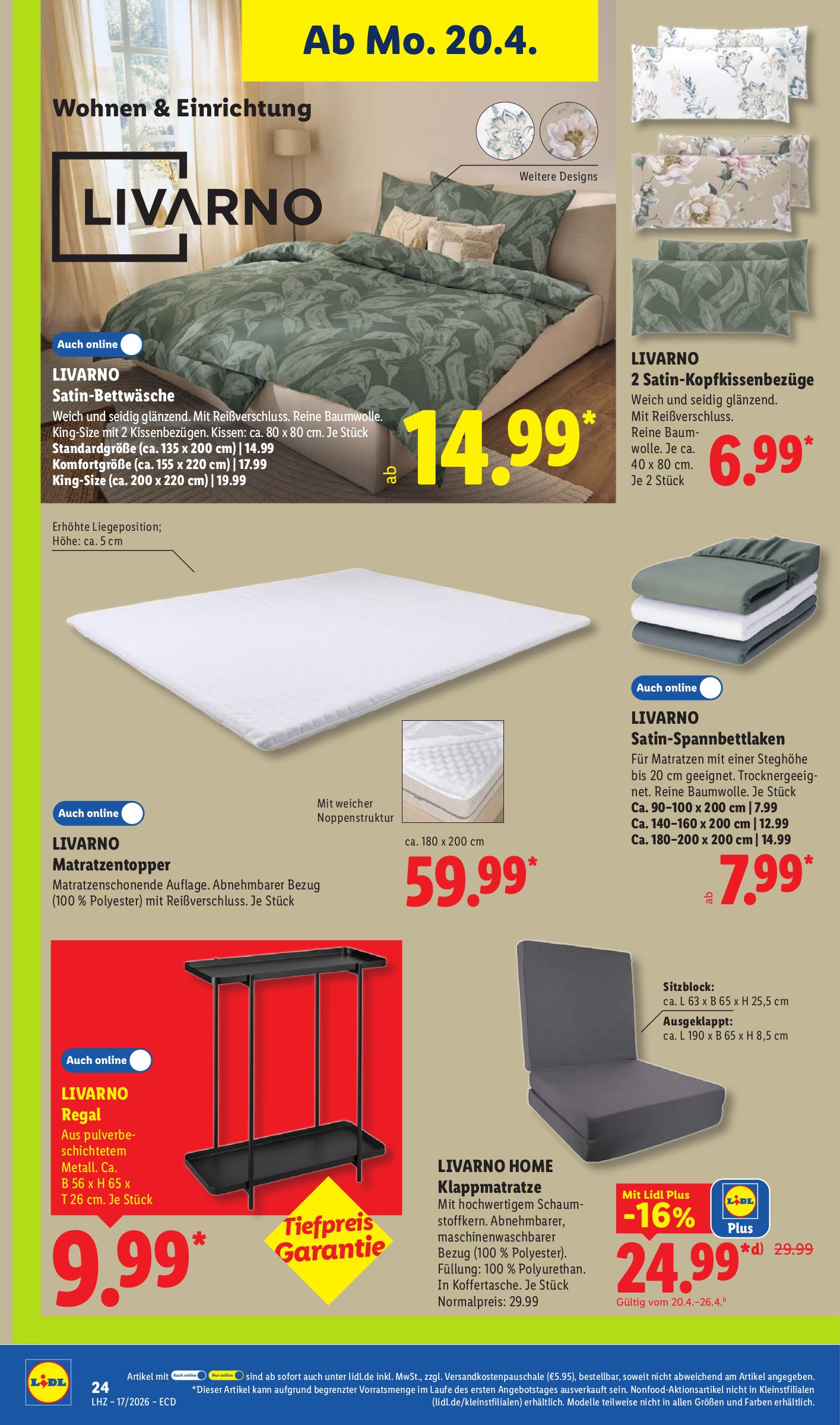 lidl - Lidl Prospekt nächste Woche – von Montag 20.04.2026 bis Samstag 25.04.2026 - page: 40