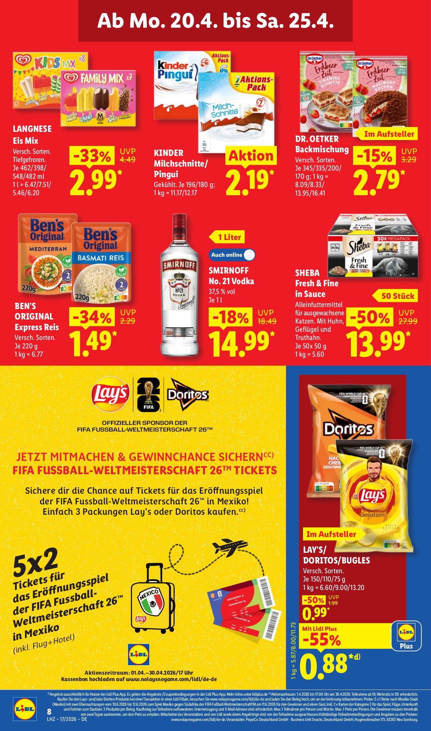lidl - Lidl Prospekt nächste Woche – von Montag 20.04.2026 bis Samstag 25.04.2026 - page: 16