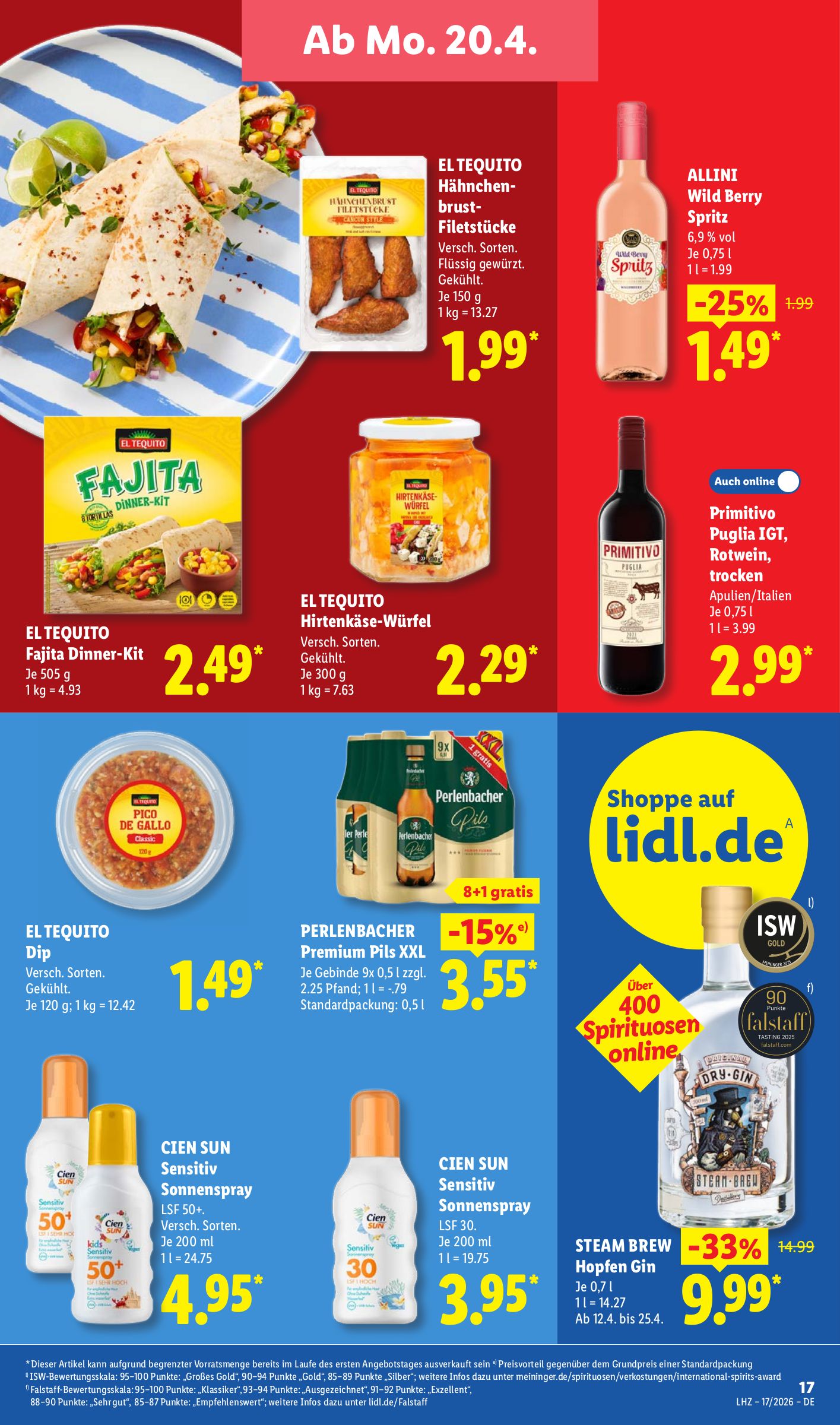 lidl - Lidl Prospekt nächste Woche – von Montag 20.04.2026 bis Samstag 25.04.2026 - page: 29
