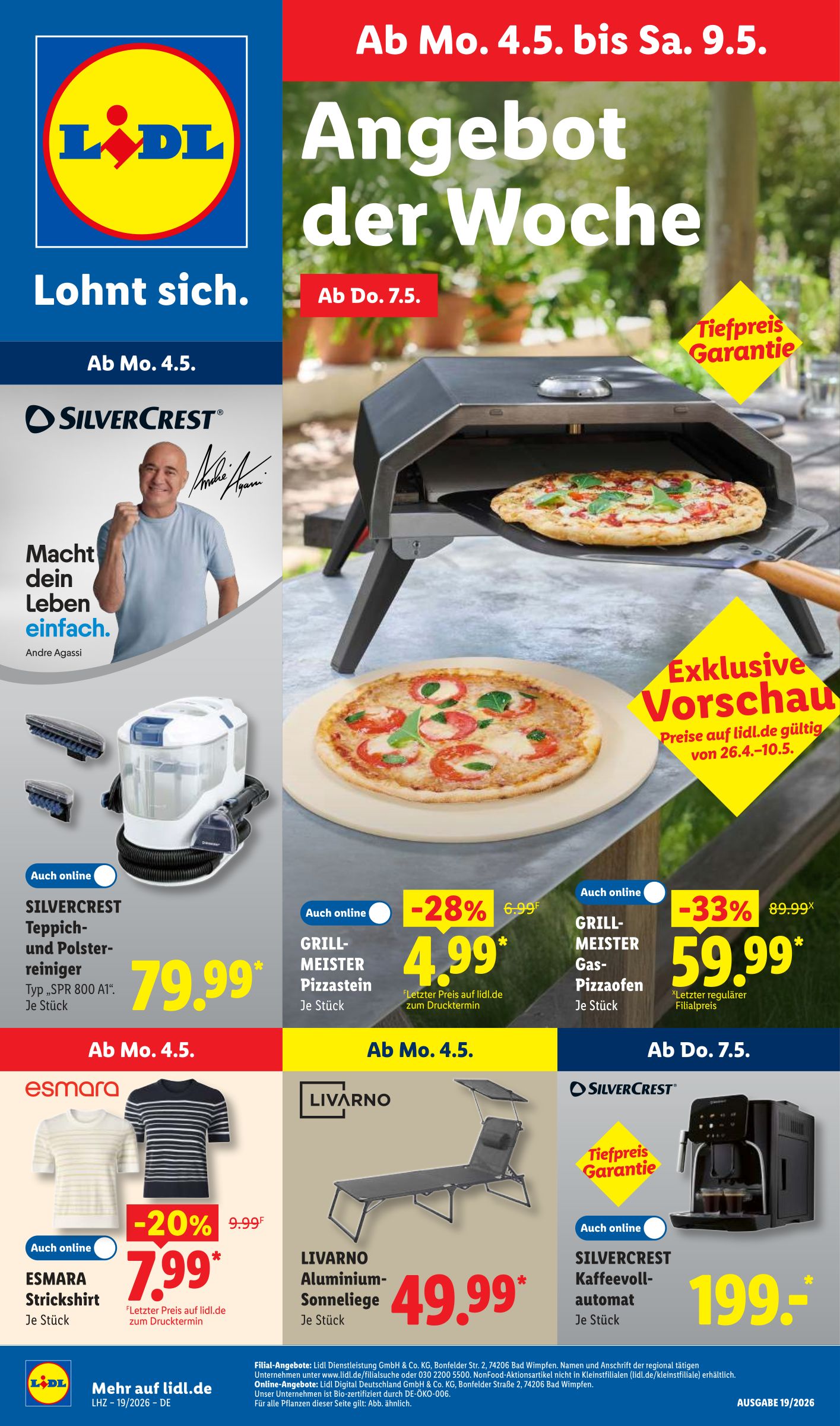 lidl - Lidl - Angebot der Woche Prospekt nächste Woche – von Montag 04.05.2026 bis Samstag 09.05.2026