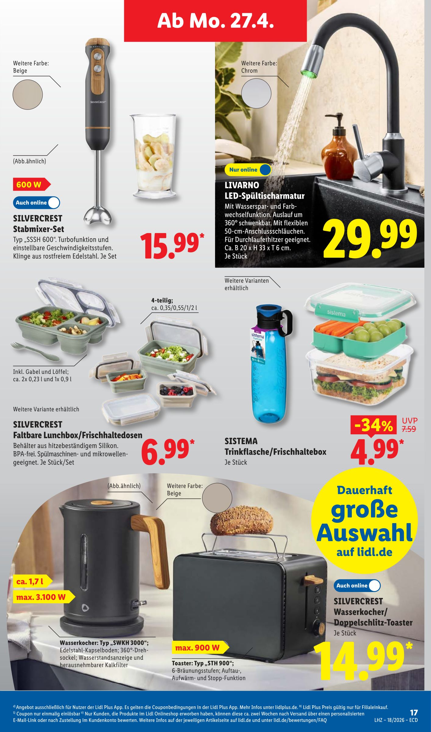 lidl - Lidl Prospekt nächste Woche – von Montag 27.04.2026 bis Samstag 02.05.2026 - page: 33