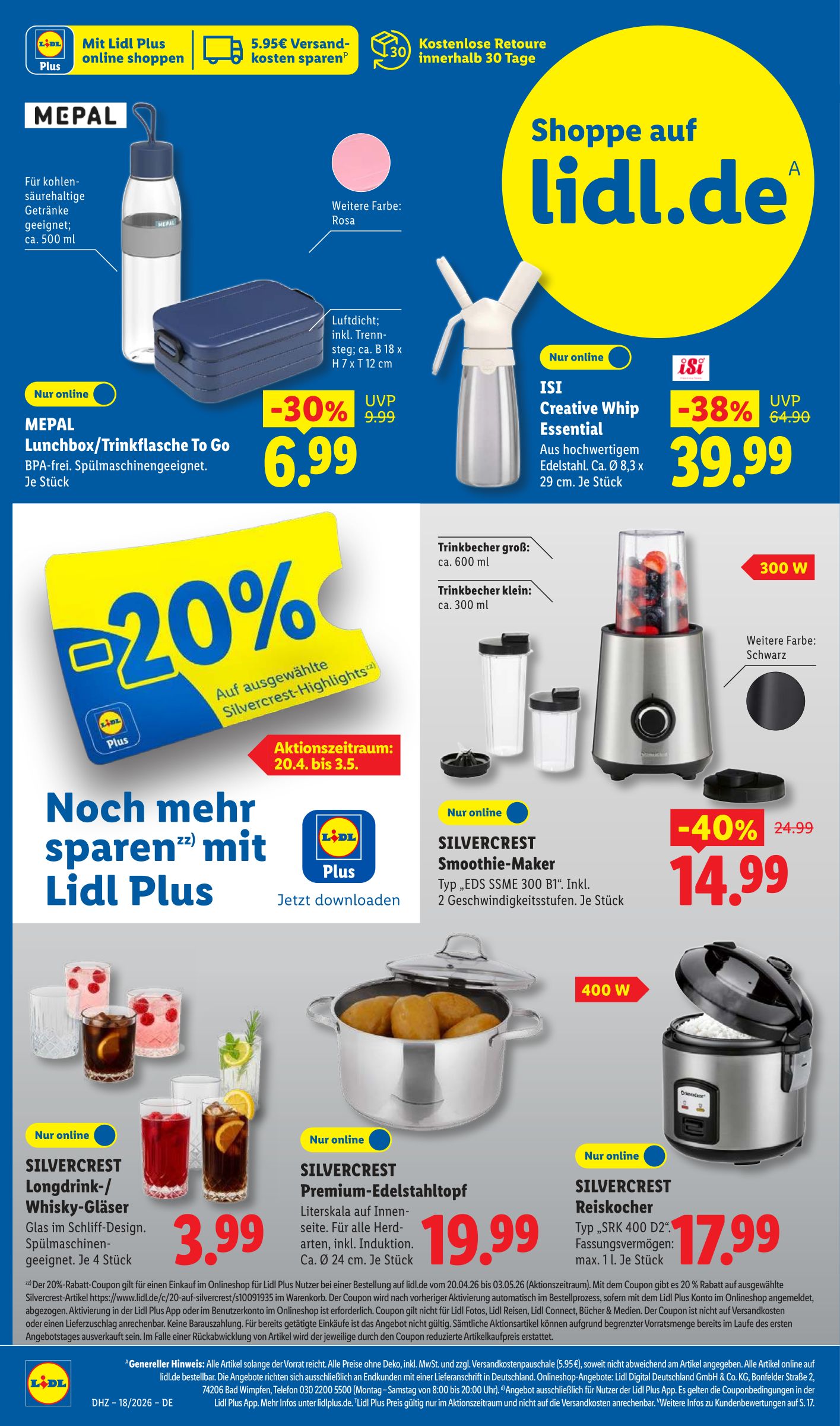 lidl - Lidl Prospekt nächste Woche – von Montag 27.04.2026 bis Samstag 02.05.2026 - page: 36