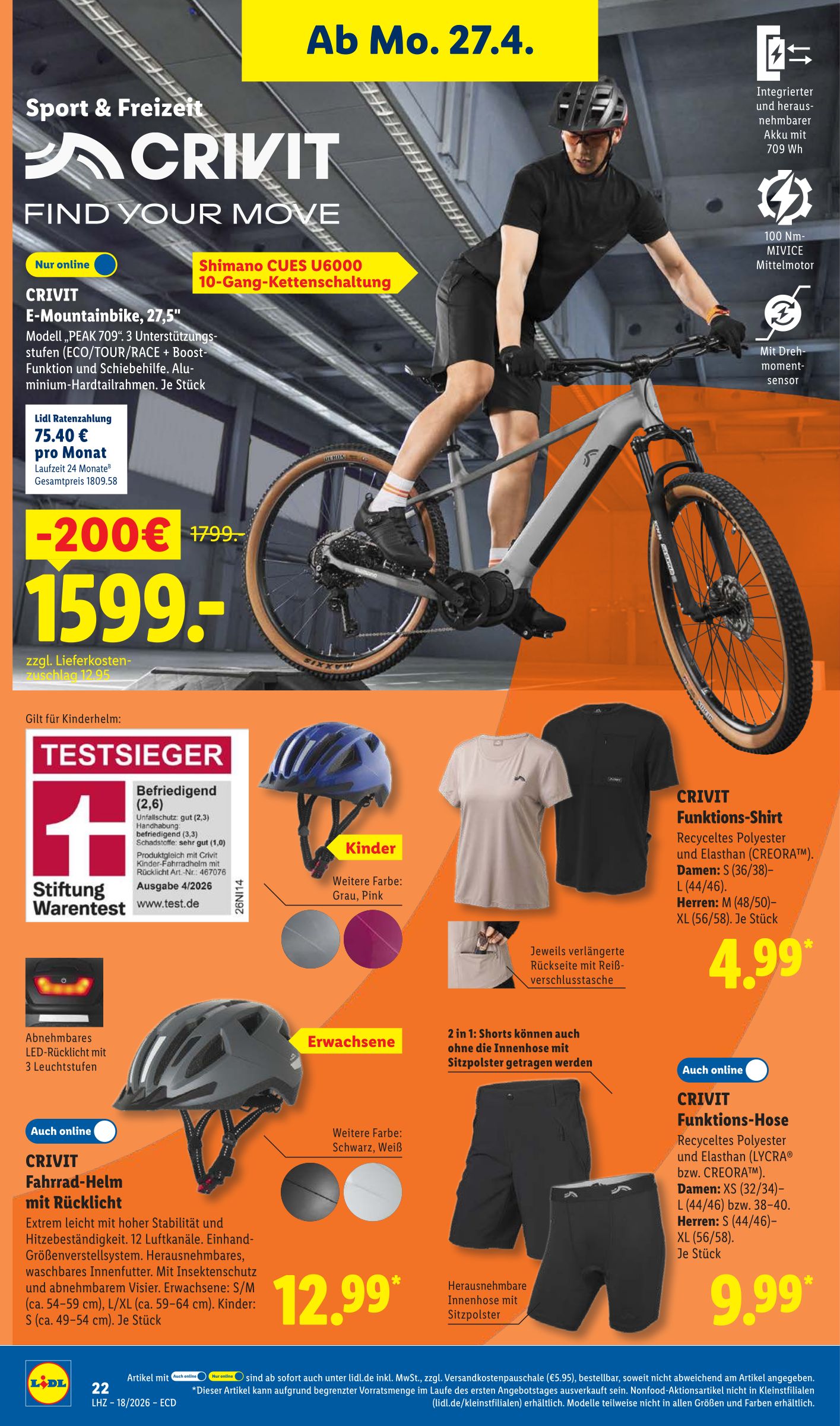 lidl - Lidl Prospekt nächste Woche – von Montag 27.04.2026 bis Samstag 02.05.2026 - page: 42