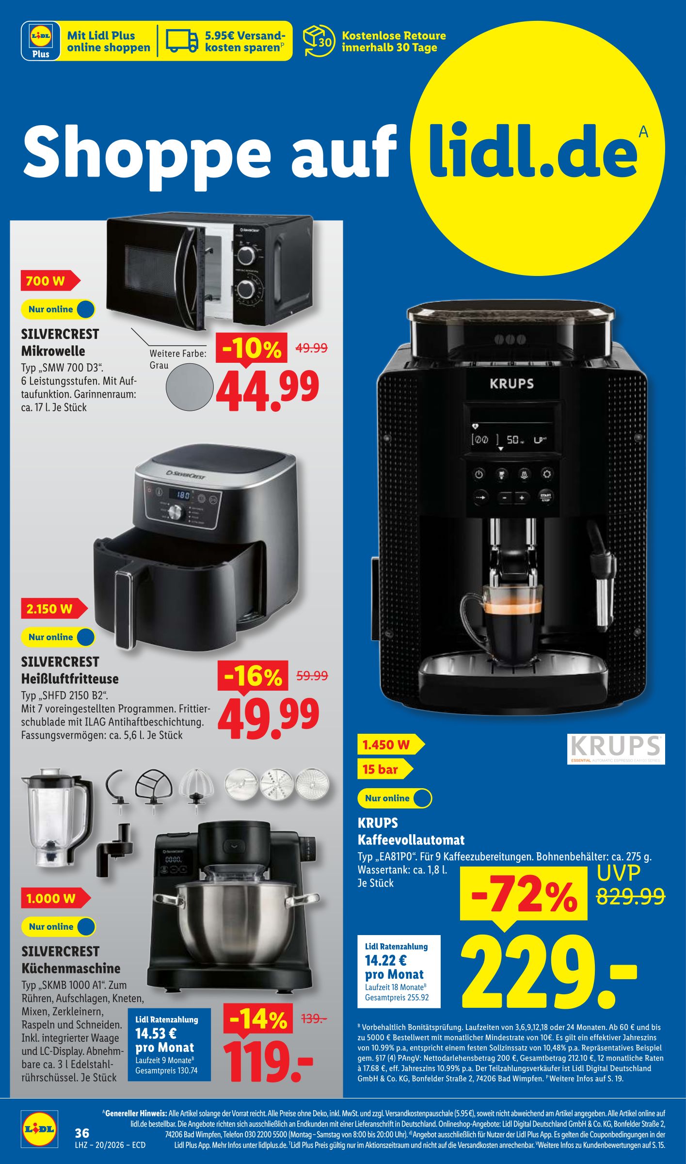 lidl - Lidl - Angebot der Woche Prospekt nächste Woche – von Montag 11.05.2026 bis Samstag 16.05.2026 - page: 2