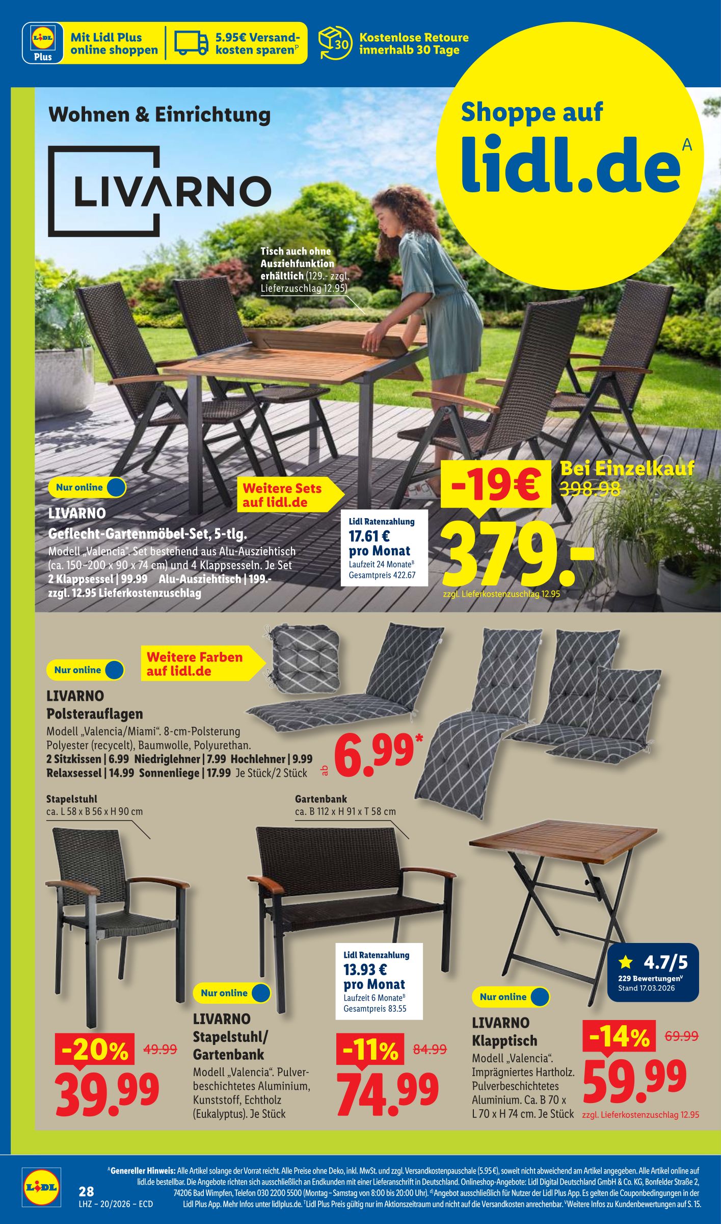 lidl - Lidl - Angebot der Woche Prospekt nächste Woche – von Montag 11.05.2026 bis Samstag 16.05.2026 - page: 4