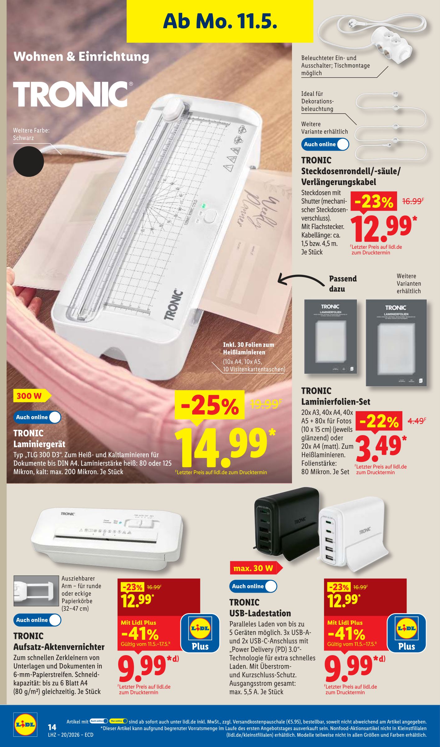 lidl - Lidl - Angebot der Woche Prospekt nächste Woche – von Montag 11.05.2026 bis Samstag 16.05.2026 - page: 6