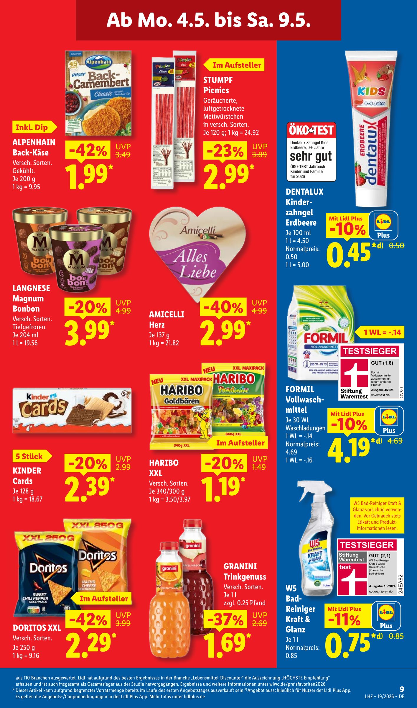 lidl - Lidl Prospekt nächste Woche – von Montag 04.05.2026 bis Samstag 09.05.2026 - page: 19
