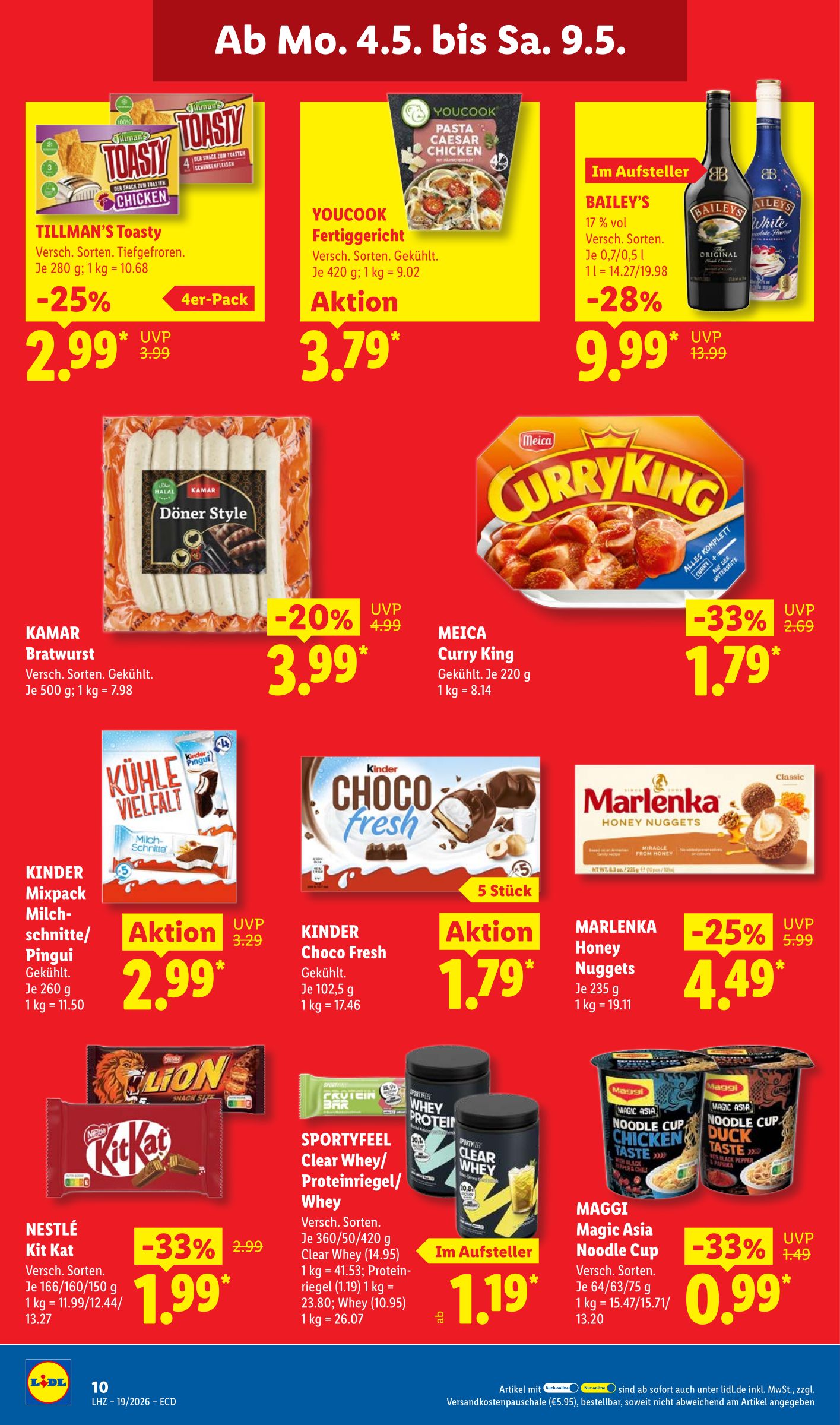 lidl - Lidl Prospekt nächste Woche – von Montag 04.05.2026 bis Samstag 09.05.2026 - page: 20