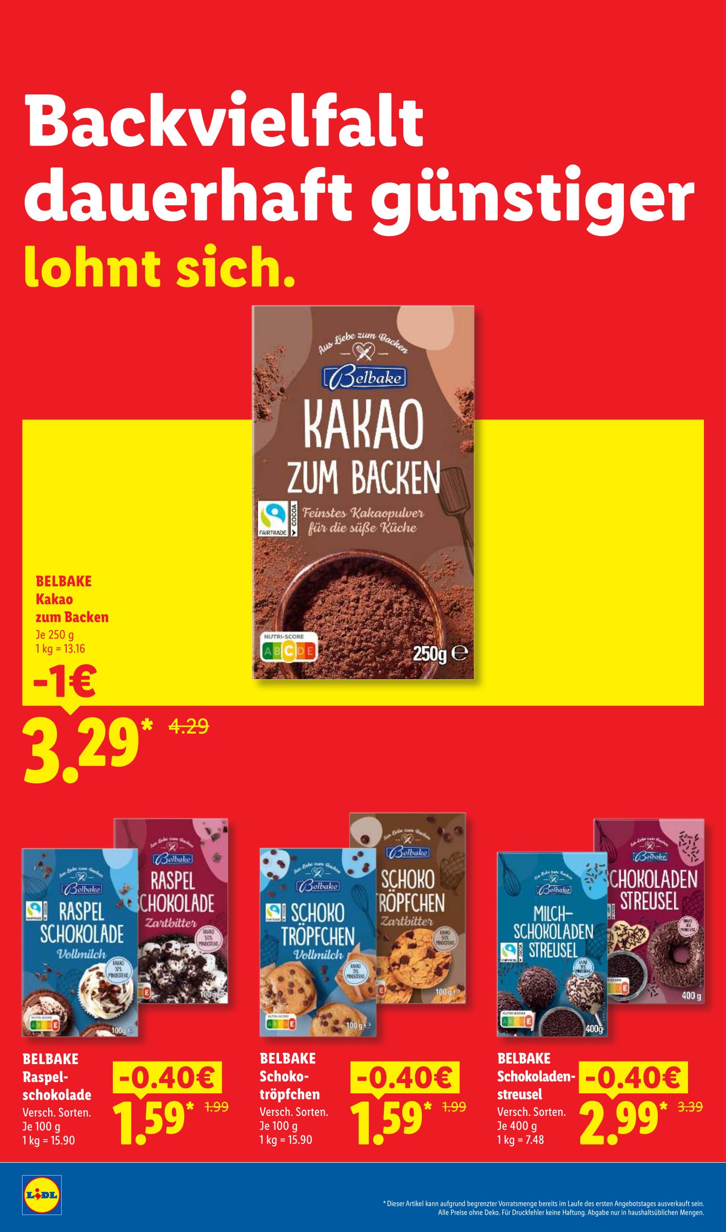 lidl - Lidl - Der Preisführer macht Deutschland Prospekt nächste Woche – von Freitag 01.05.2026 bis Sonntag 31.05.2026 - page: 10