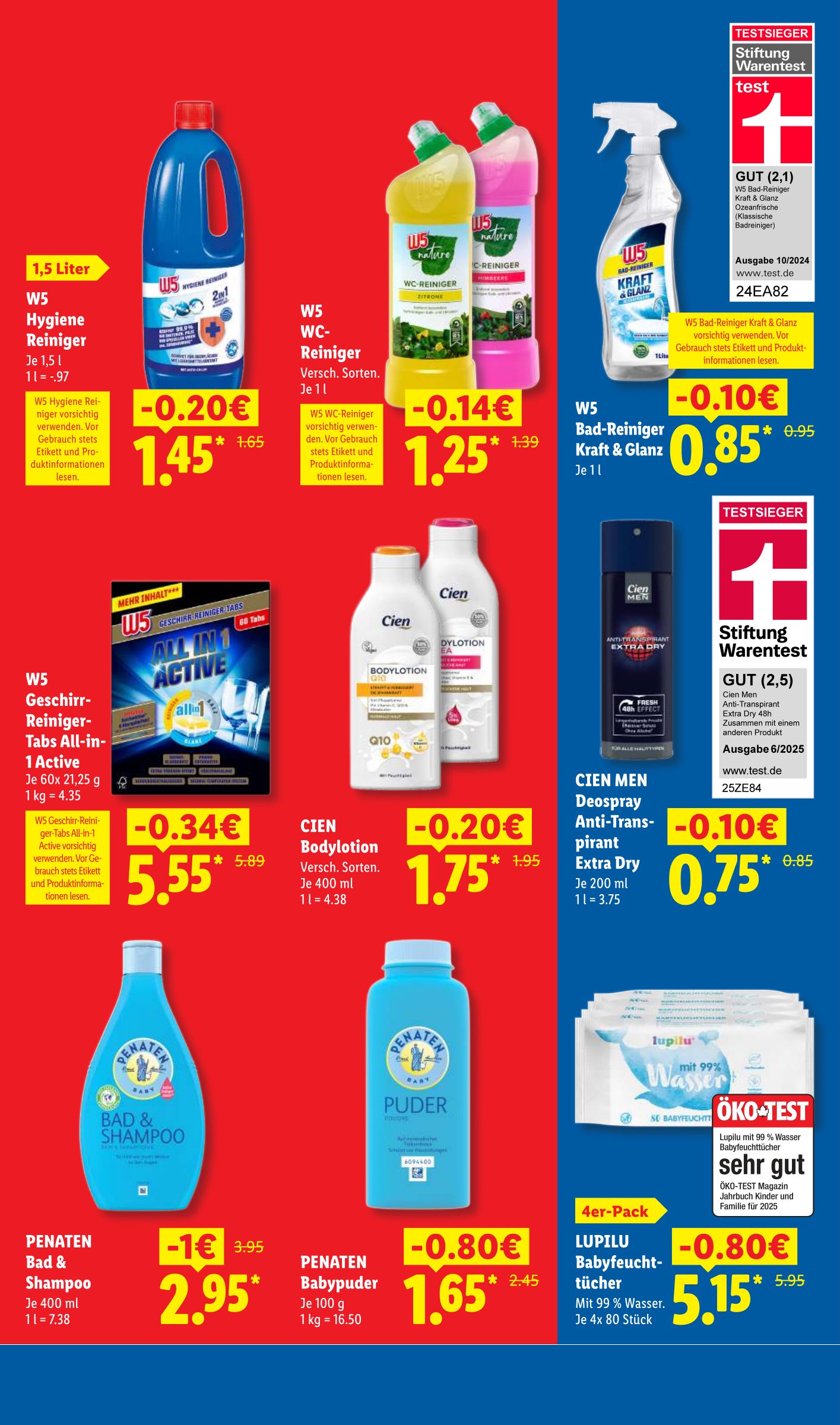 lidl - Lidl - Der Preisführer macht Deutschland Prospekt nächste Woche – von Freitag 01.05.2026 bis Sonntag 31.05.2026 - page: 7