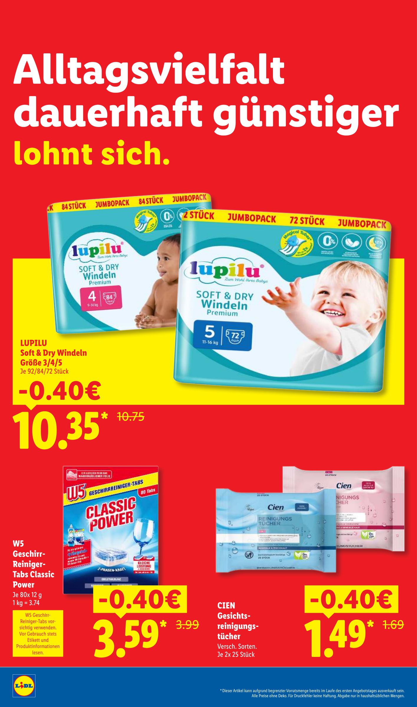lidl - Lidl - Der Preisführer macht Deutschland Prospekt nächste Woche – von Freitag 01.05.2026 bis Sonntag 31.05.2026 - page: 6