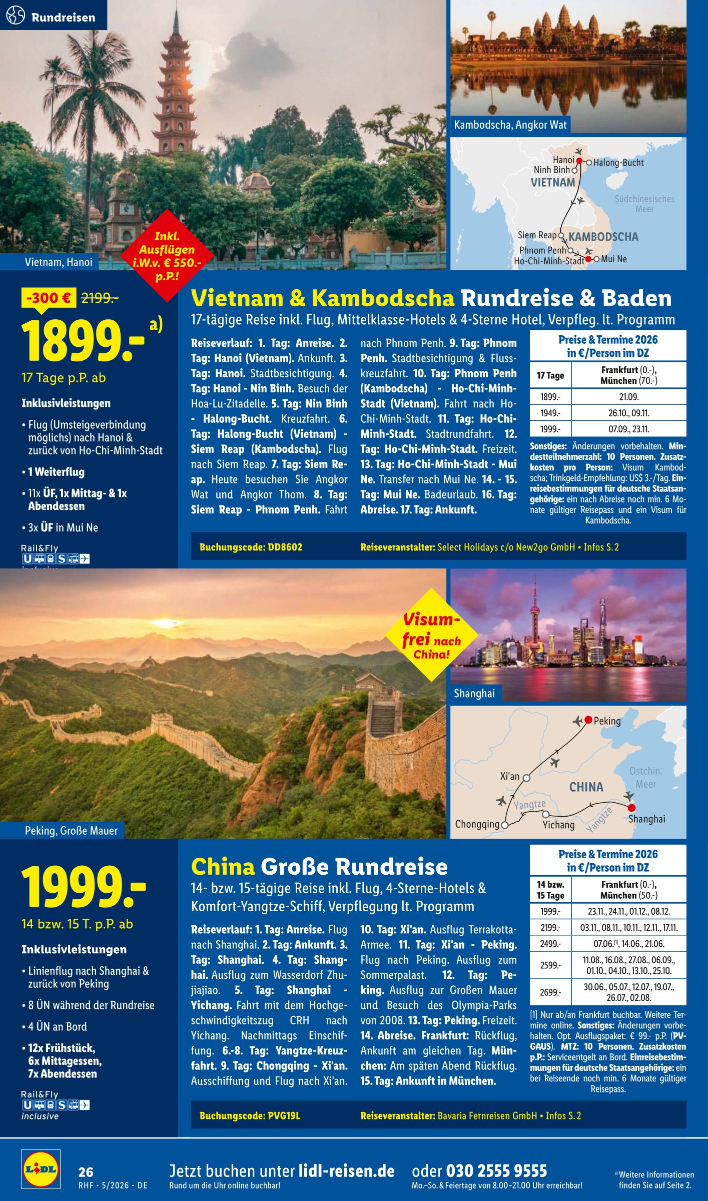 lidl - Lidl - Reisen Prospekt – von Mittwoch 29.04.2026 bis Sonntag 31.05.2026 - page: 26