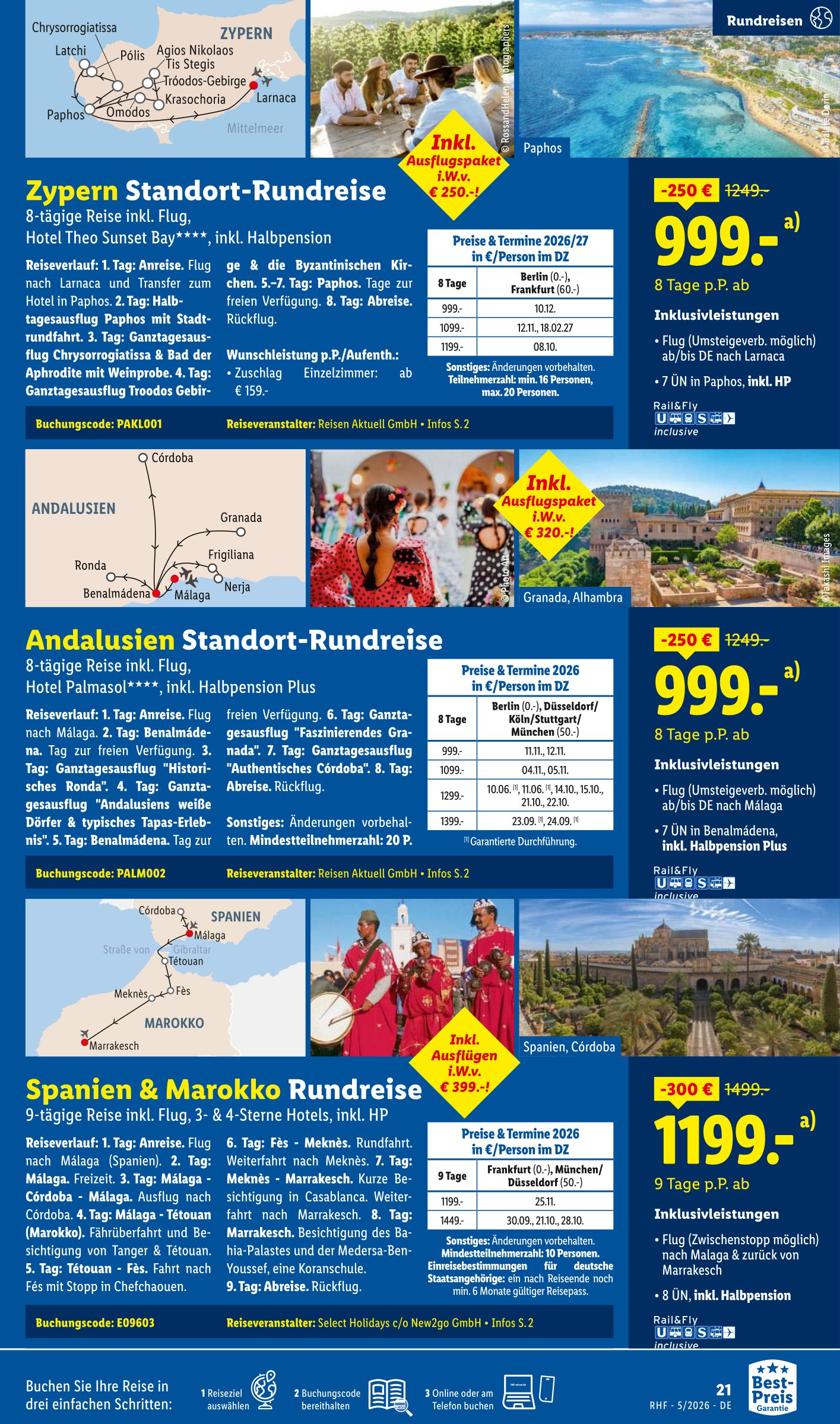 lidl - Lidl - Reisen Prospekt – von Mittwoch 29.04.2026 bis Sonntag 31.05.2026 - page: 21