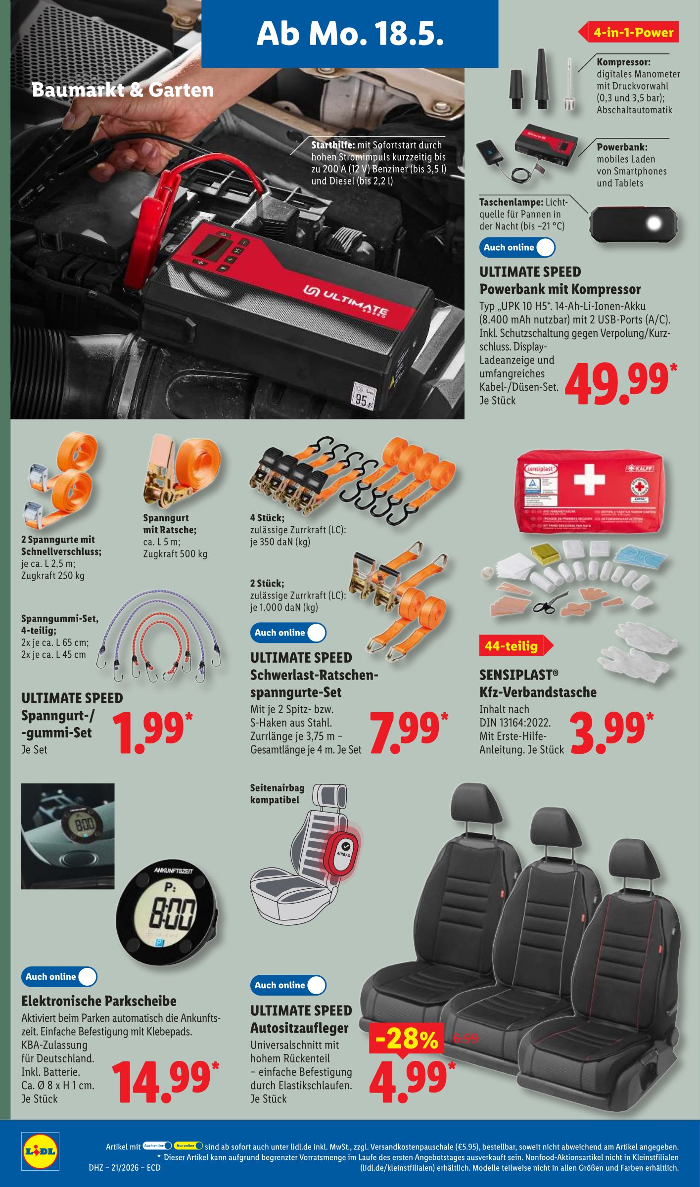 lidl - Lidl - Angebot der Woche Prospekt nächste Woche – von Montag 18.05.2026 bis Samstag 23.05.2026 - page: 20