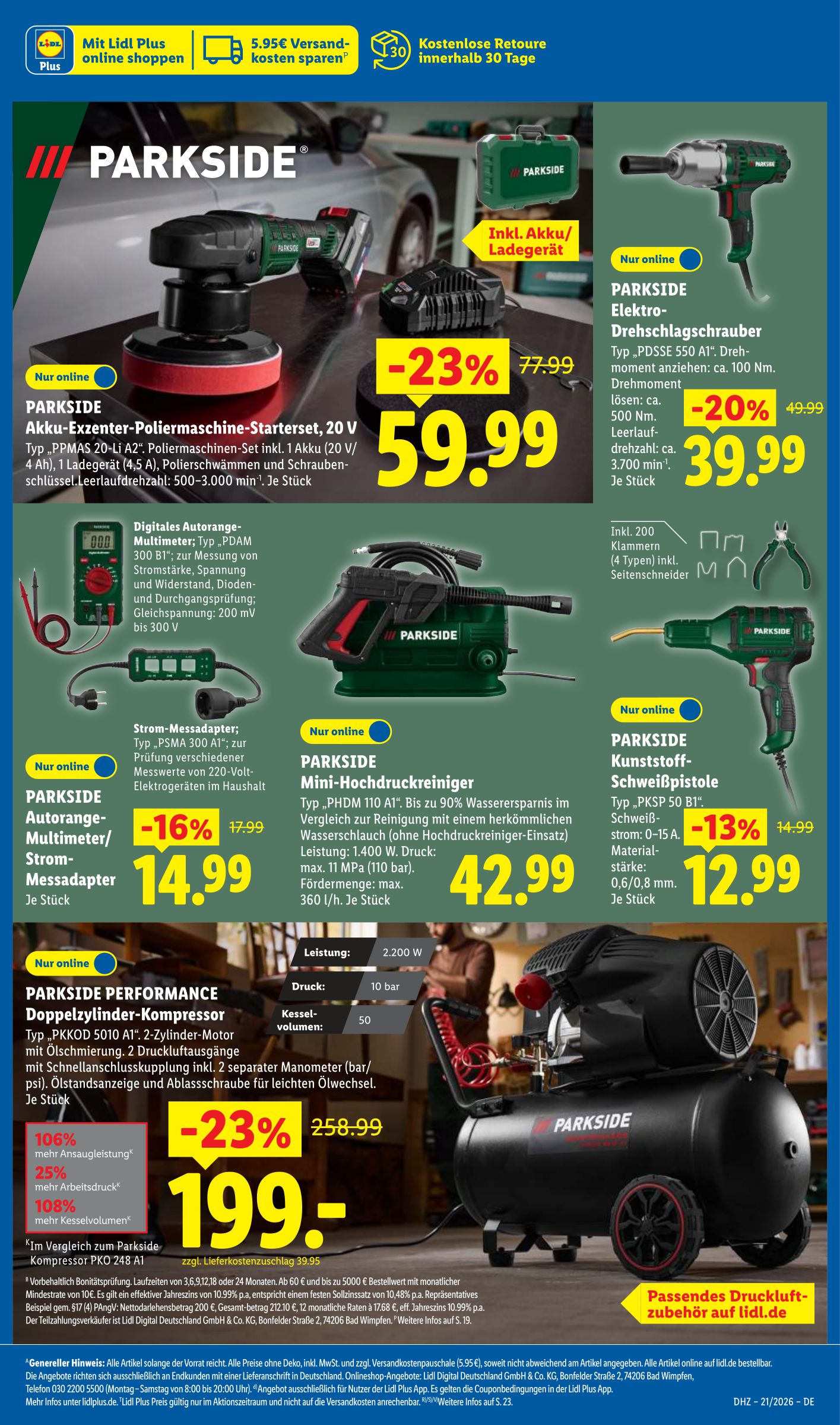 lidl - Lidl - Angebot der Woche Prospekt nächste Woche – von Montag 18.05.2026 bis Samstag 23.05.2026 - page: 21