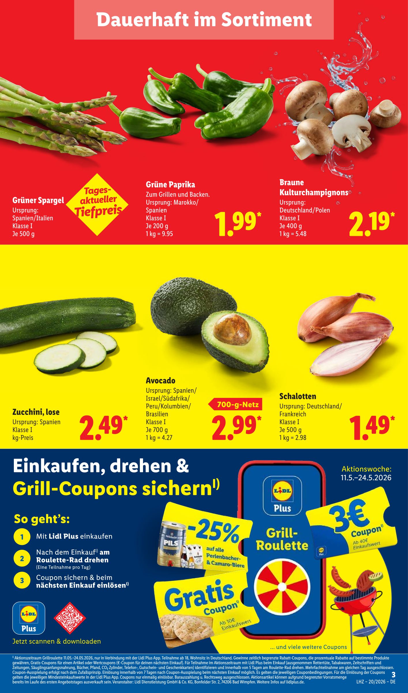 lidl - Lidl Prospekt nächste Woche – von Montag 11.05.2026 bis Samstag 16.05.2026 - page: 7