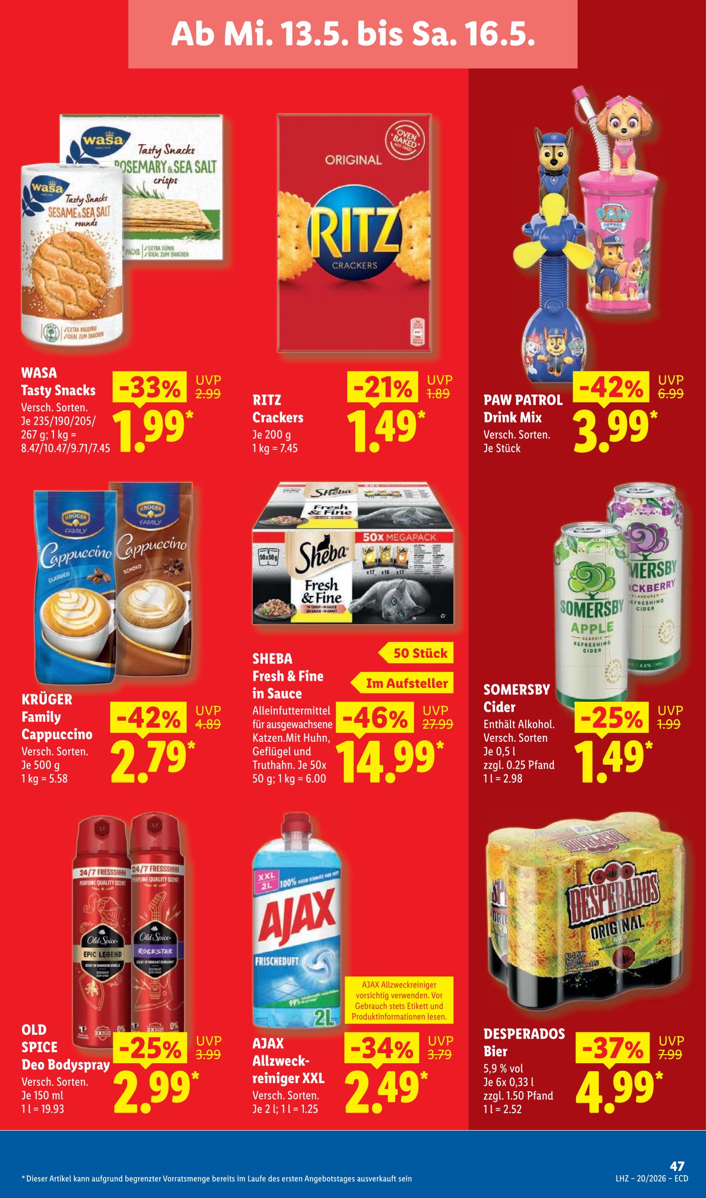 lidl - Lidl Prospekt nächste Woche – von Montag 11.05.2026 bis Samstag 16.05.2026 - page: 69