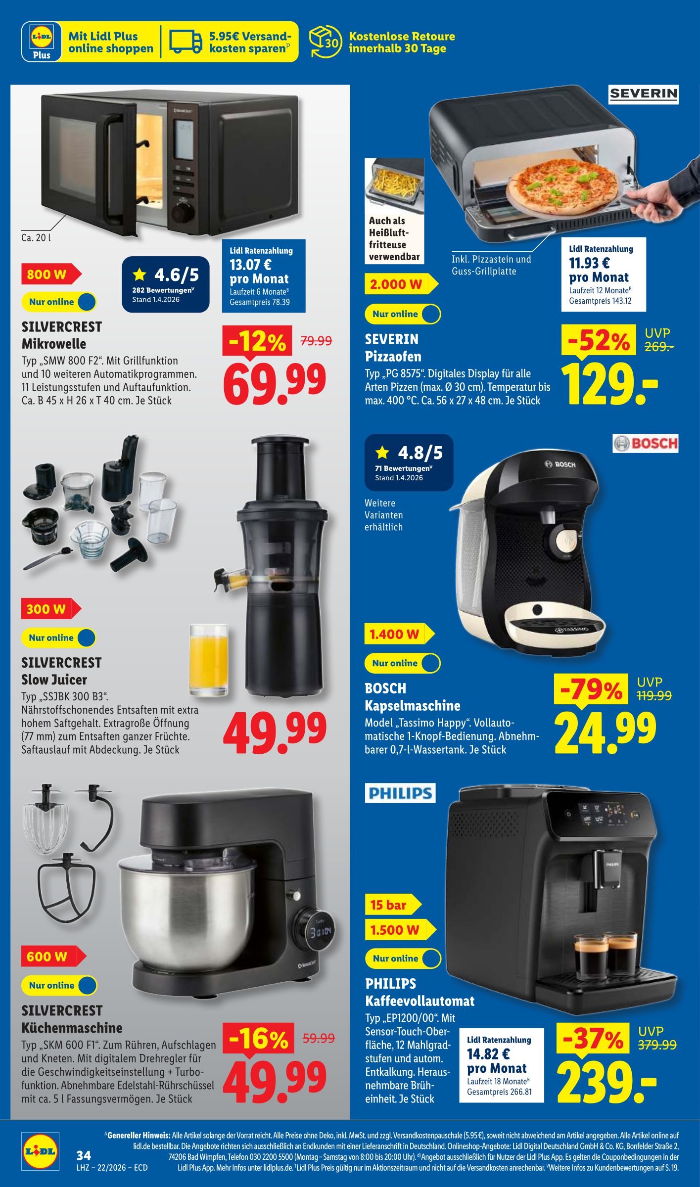 lidl - Lidl - Angebot der Woche Prospekt nächste Woche – von Dienstag 26.05.2026 bis Samstag 30.05.2026 - page: 4