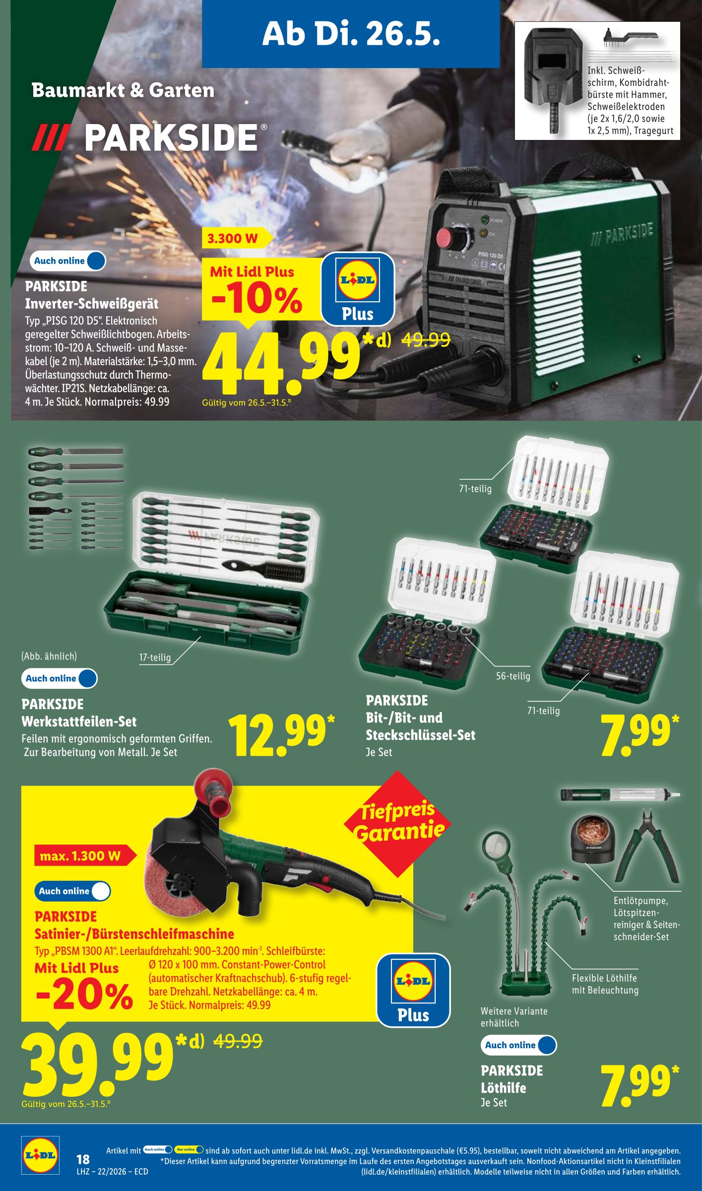 lidl - Lidl - Angebot der Woche Prospekt nächste Woche – von Dienstag 26.05.2026 bis Samstag 30.05.2026 - page: 10