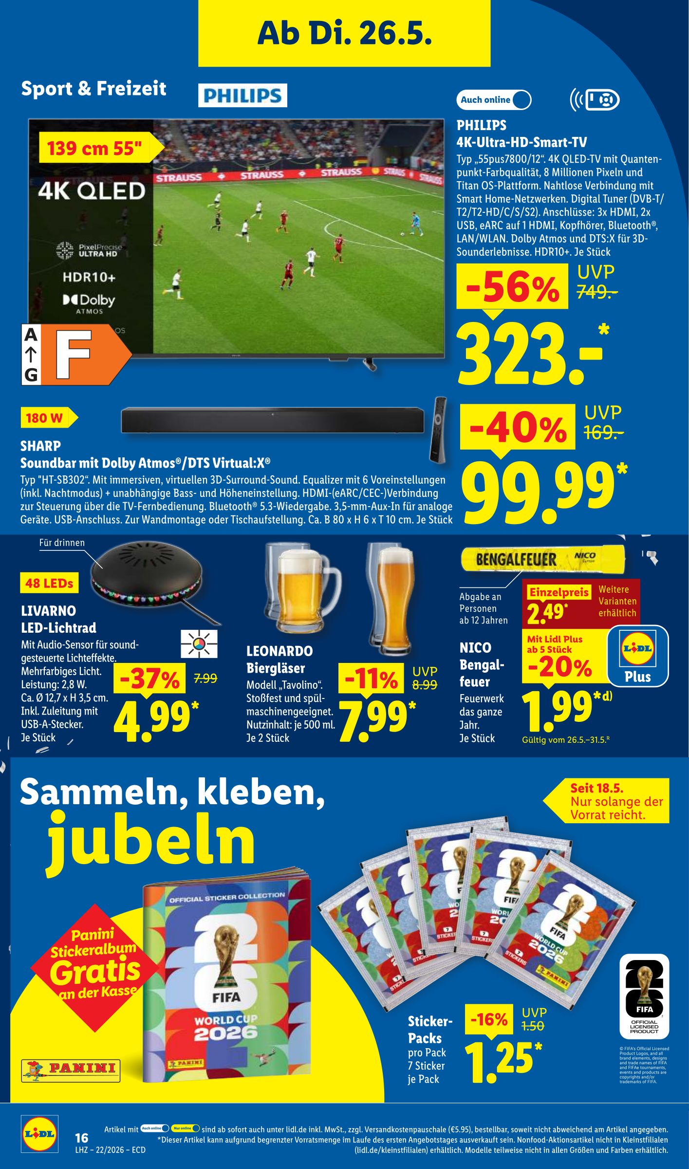 lidl - Lidl - Angebot der Woche Prospekt nächste Woche – von Dienstag 26.05.2026 bis Samstag 30.05.2026 - page: 8