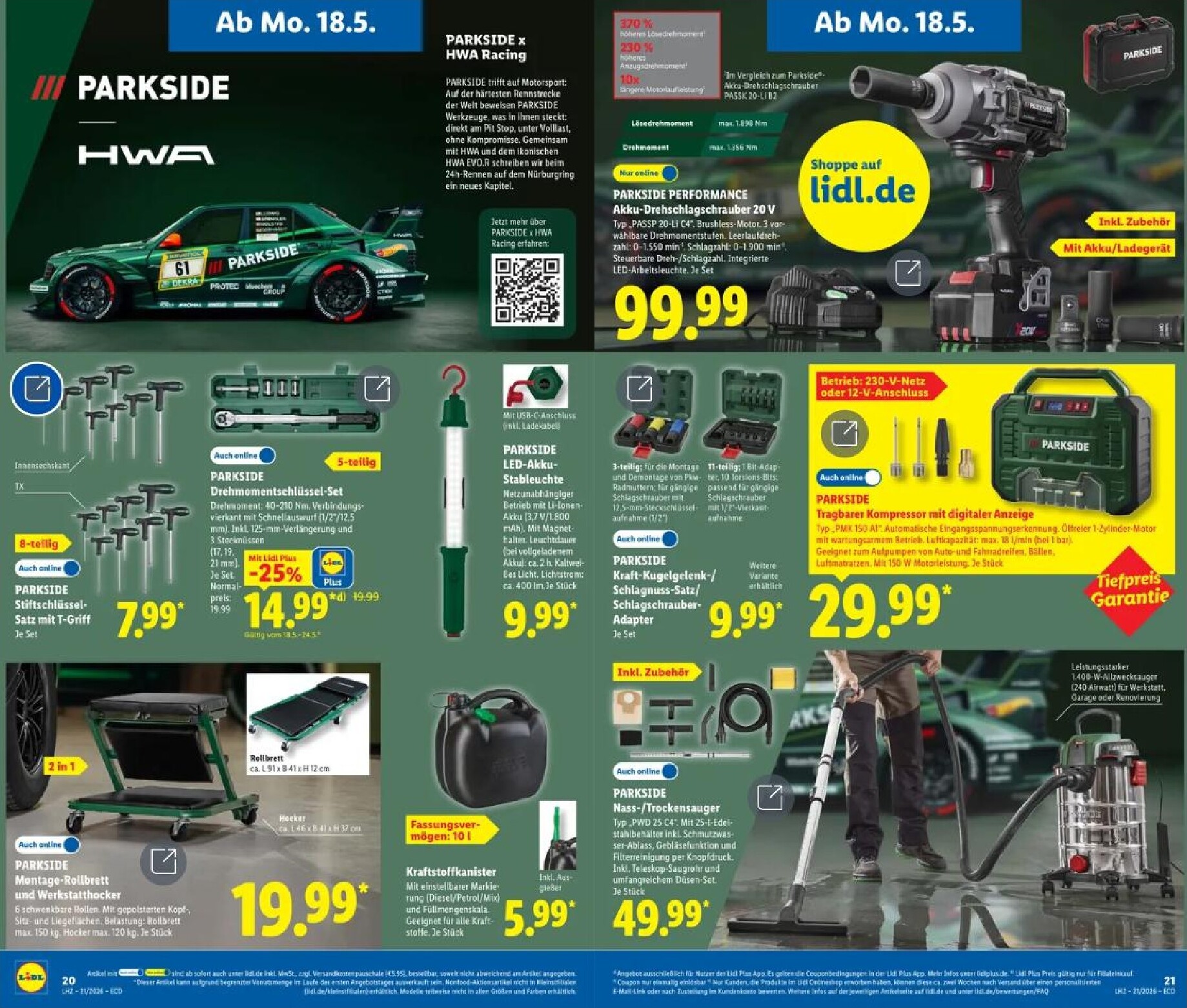 lidl - Lidl Prospekt nächste Woche – von Montag 18.05.2026 bis Samstag 23.05.2026 - page: 20