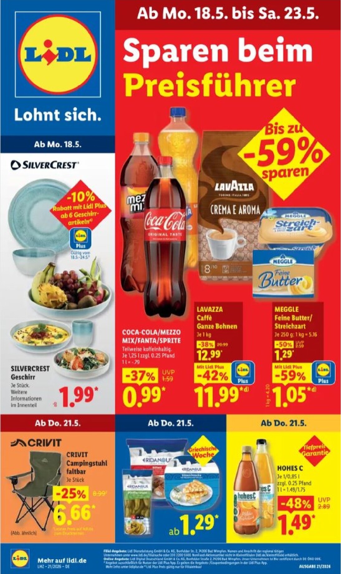 lidl - Lidl Prospekt nächste Woche – von Montag 18.05.2026 bis Samstag 23.05.2026