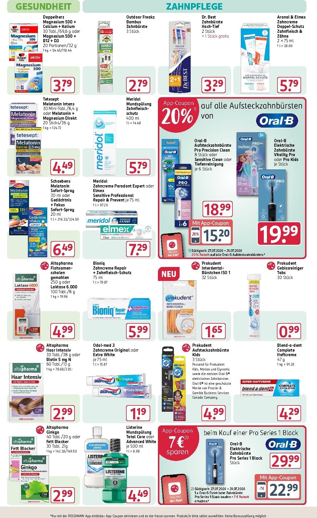 rossmann - ROSSMANN Prospekt nächste Woche – von Montag 27.07.2026 bis Freitag 31.07.2026 - page: 14
