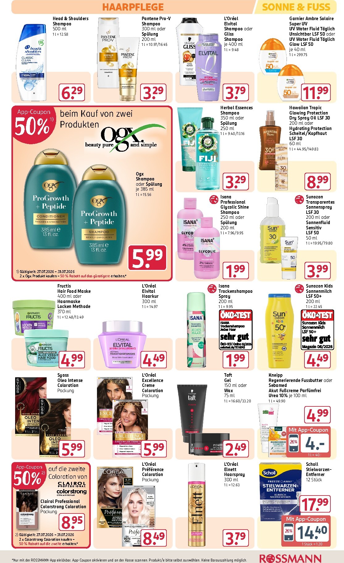 rossmann - ROSSMANN Prospekt nächste Woche – von Montag 27.07.2026 bis Freitag 31.07.2026 - page: 7