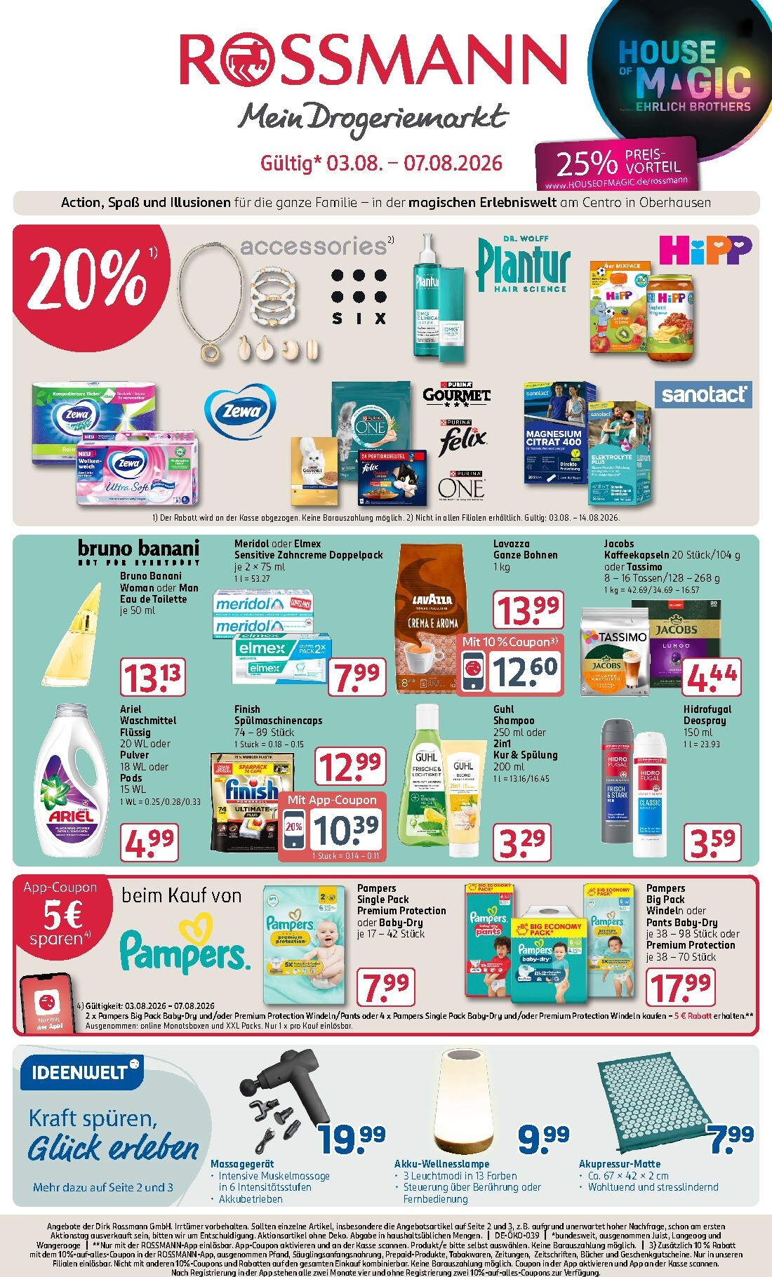 rossmann - ROSSMANN Prospekt nächste Woche – von Montag 03.08.2026 bis Freitag 07.08.2026