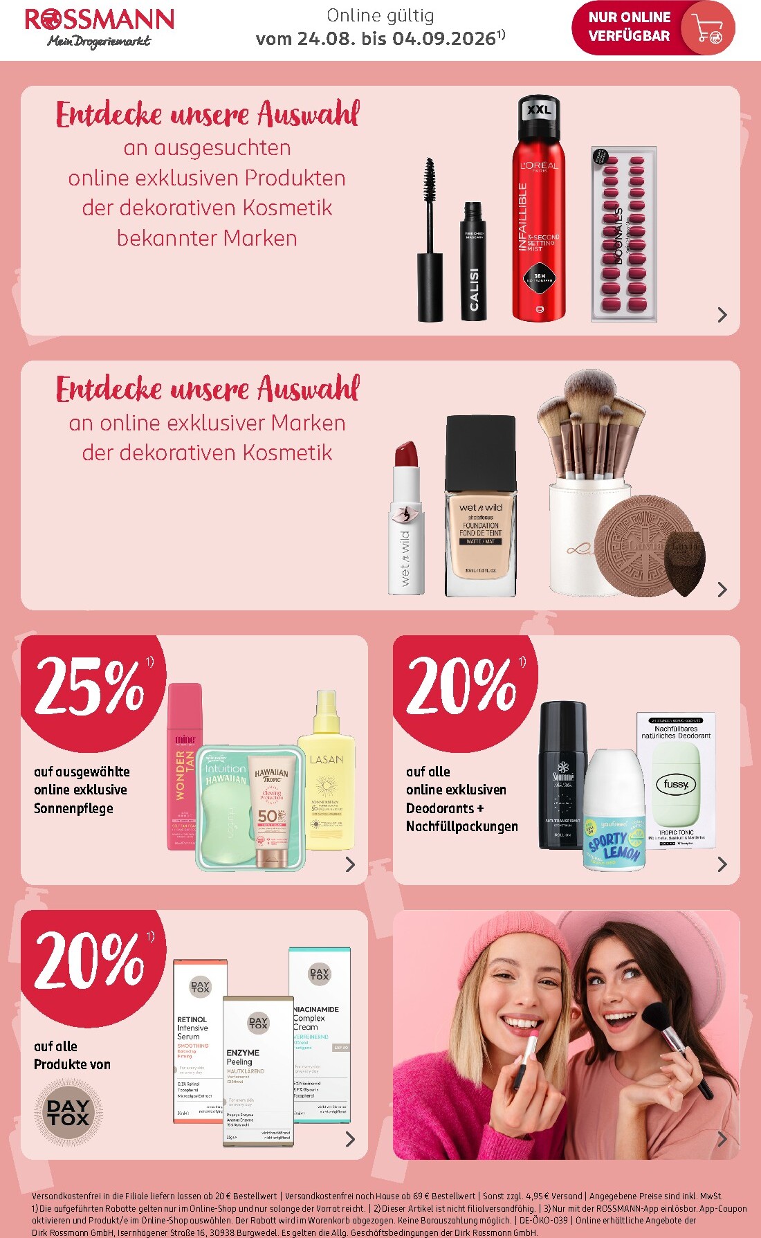 rossmann - ROSSMANN - Online Angebote Prospekt – von Montag 24.08.2026 bis Freitag 04.09.2026 - page: 2