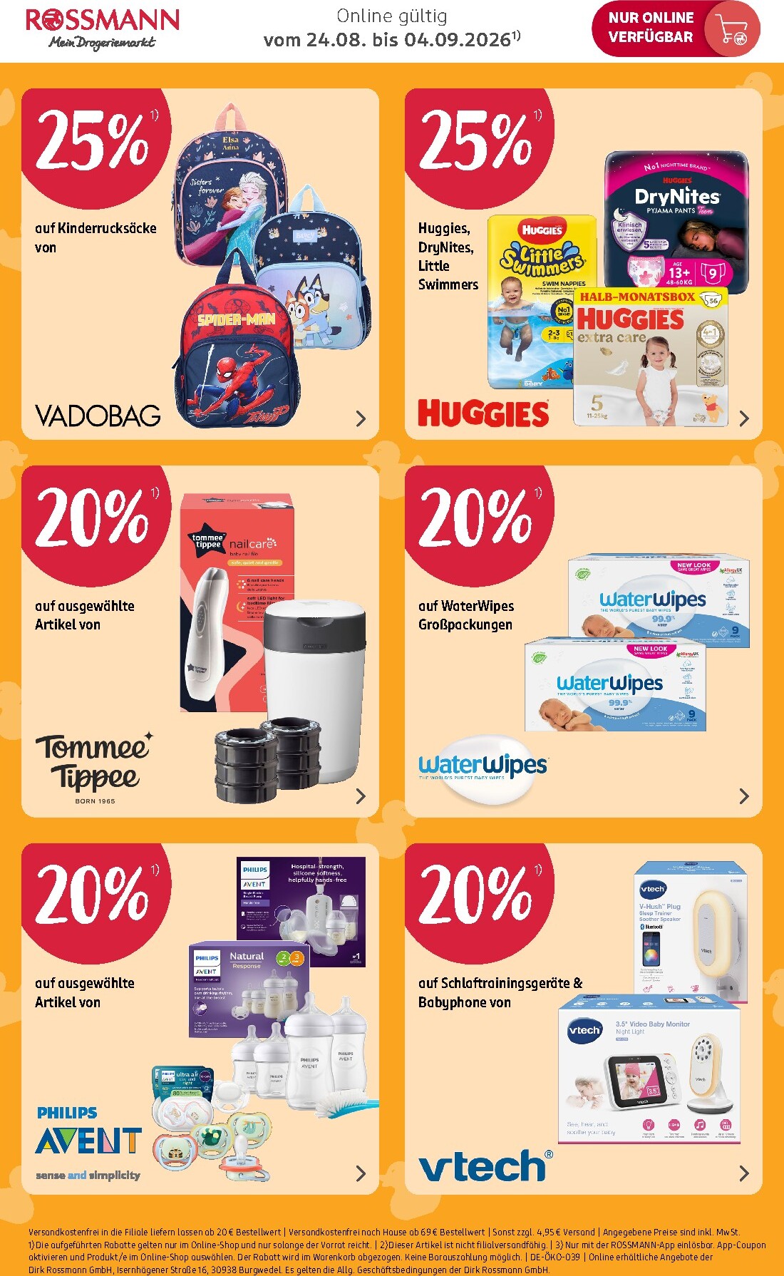 rossmann - ROSSMANN - Online Angebote Prospekt – von Montag 24.08.2026 bis Freitag 04.09.2026 - page: 5
