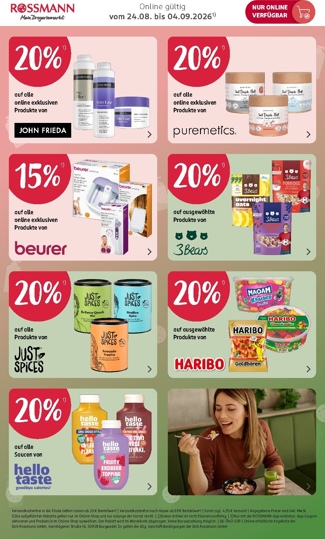 rossmann - ROSSMANN - Online Angebote Prospekt – von Montag 24.08.2026 bis Freitag 04.09.2026 - page: 3