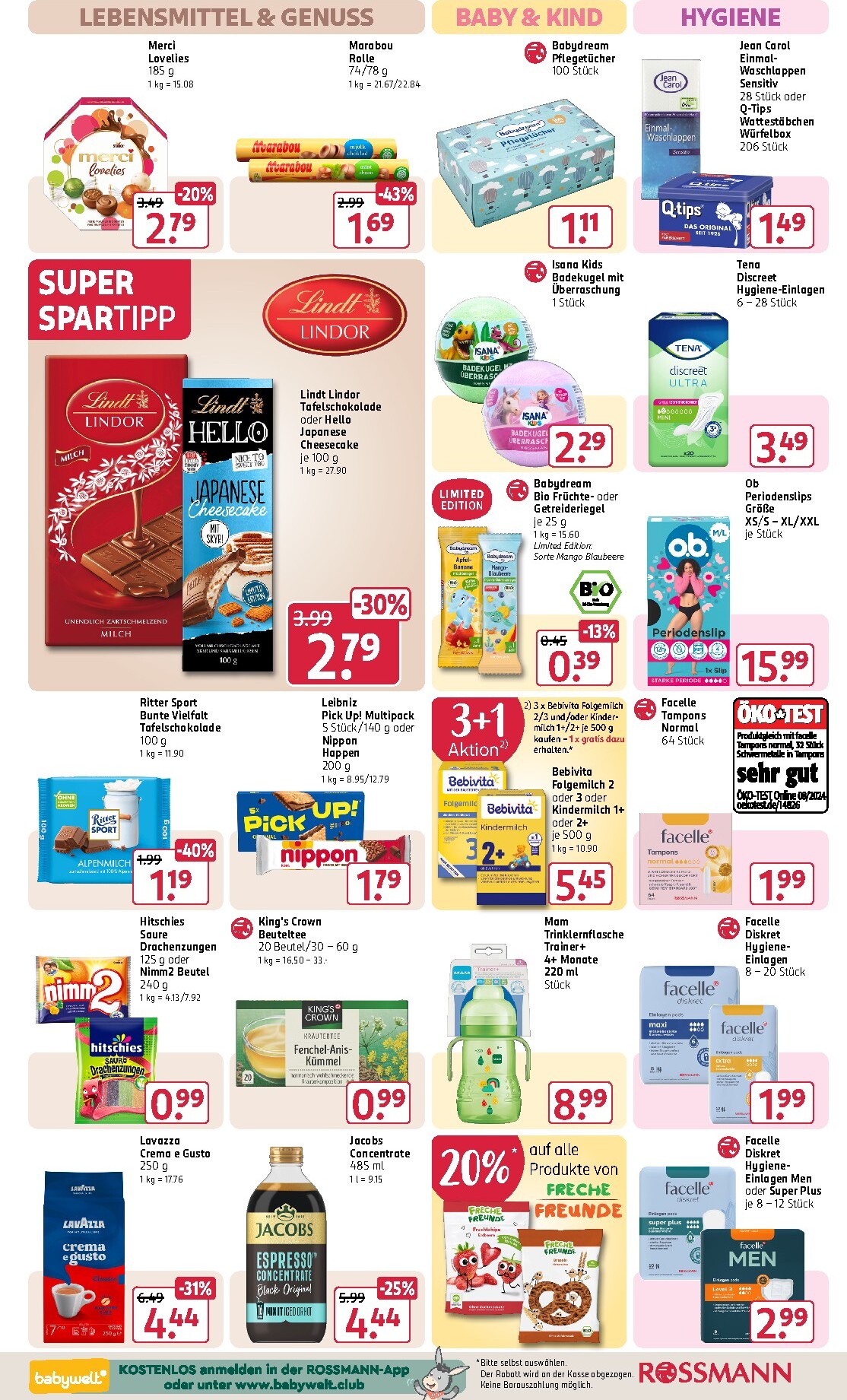 rossmann - ROSSMANN Prospekt nächste Woche – von Montag 31.08.2026 bis Freitag 04.09.2026 - page: 18
