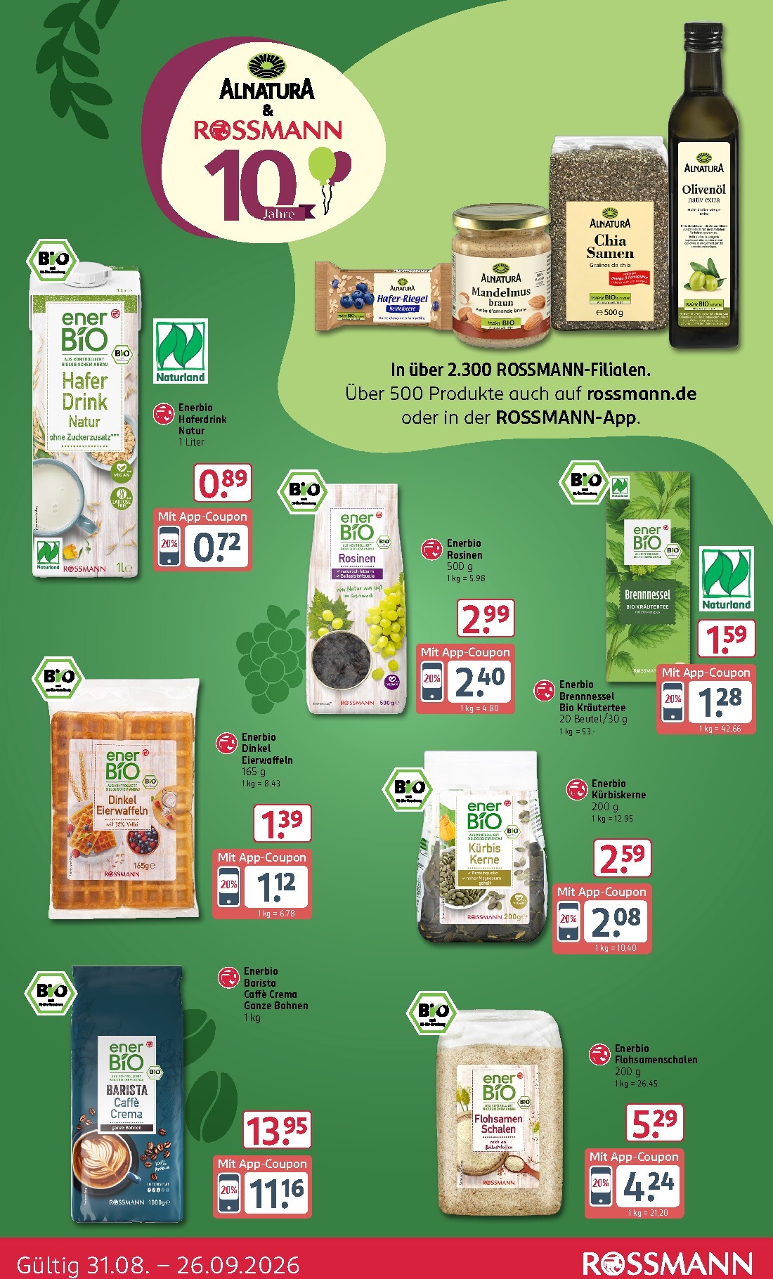 rossmann - ROSSMANN Prospekt nächste Woche – von Montag 31.08.2026 bis Freitag 04.09.2026 - page: 7