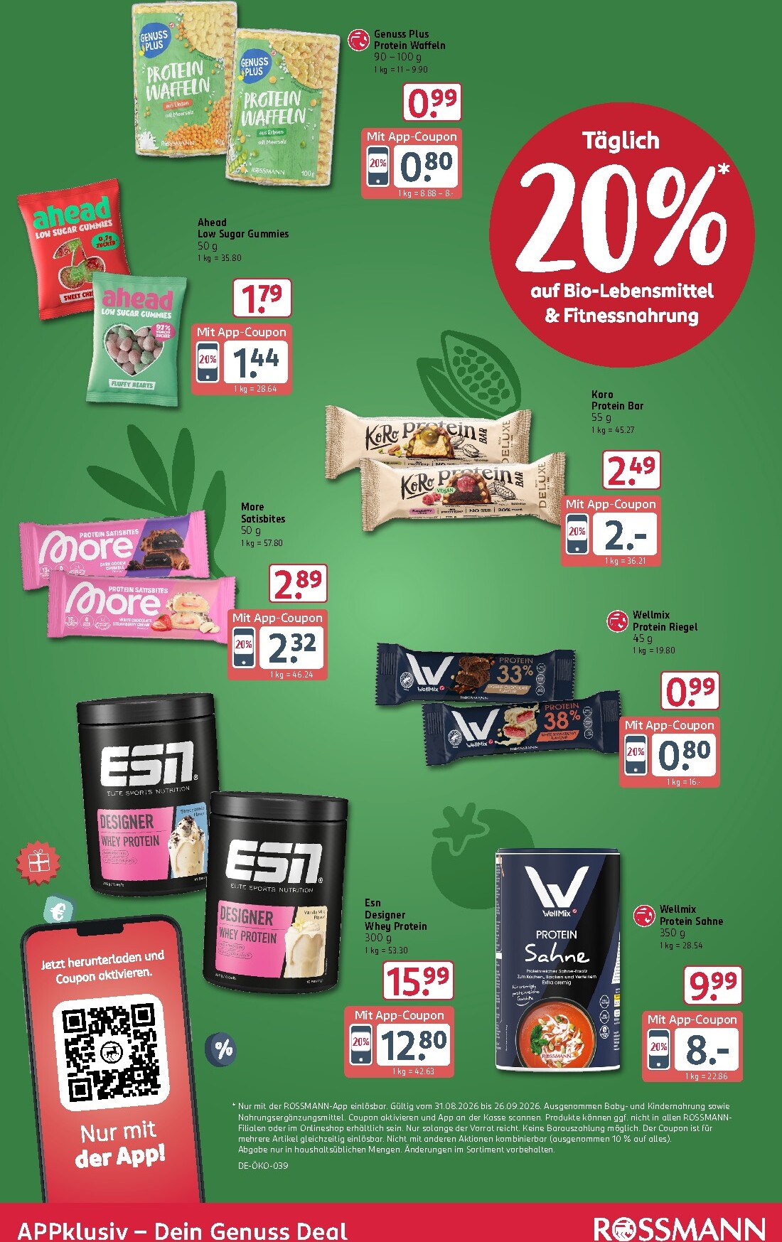 rossmann - ROSSMANN Prospekt nächste Woche – von Montag 31.08.2026 bis Freitag 04.09.2026 - page: 8