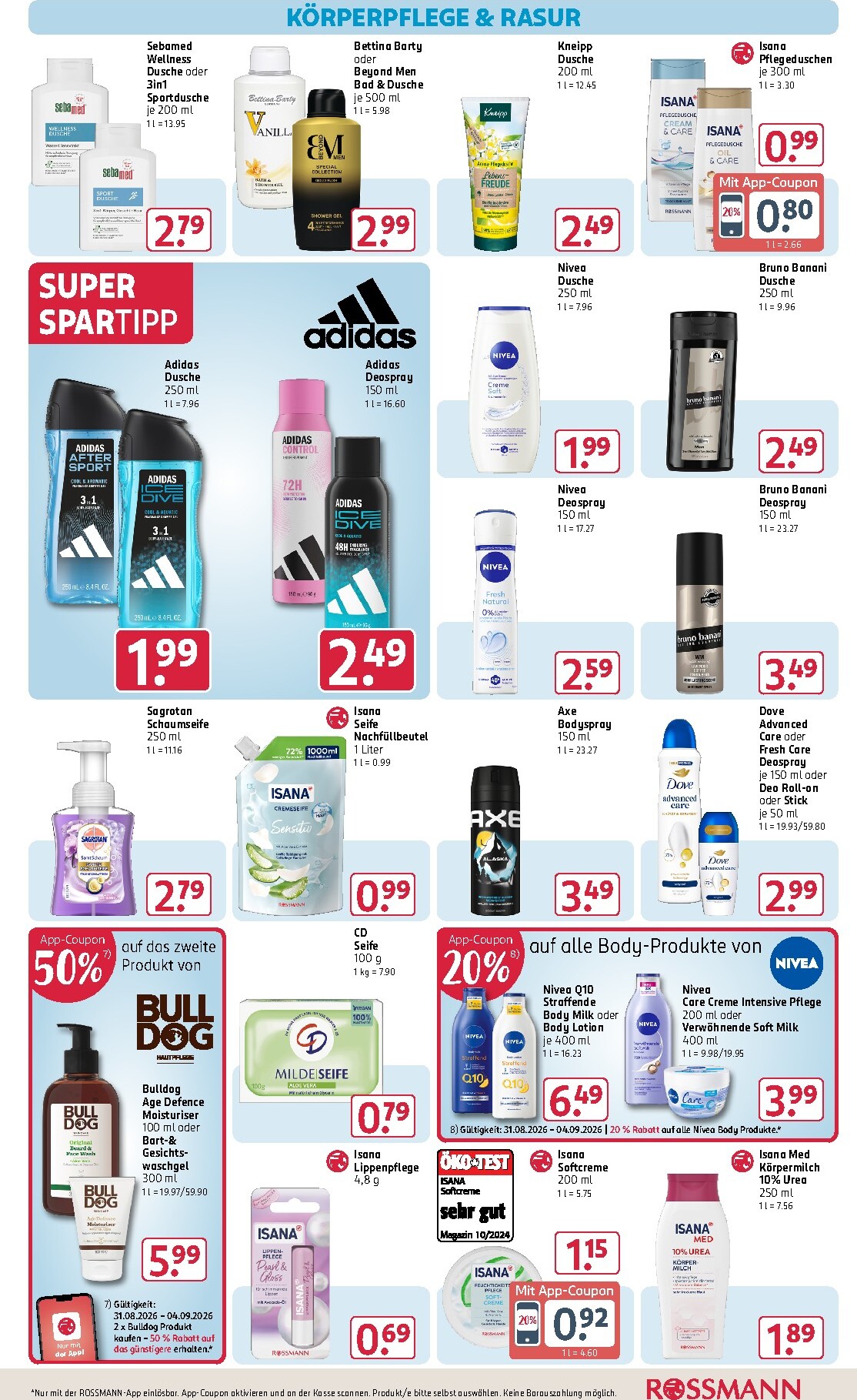 rossmann - ROSSMANN Prospekt nächste Woche – von Montag 31.08.2026 bis Freitag 04.09.2026 - page: 14