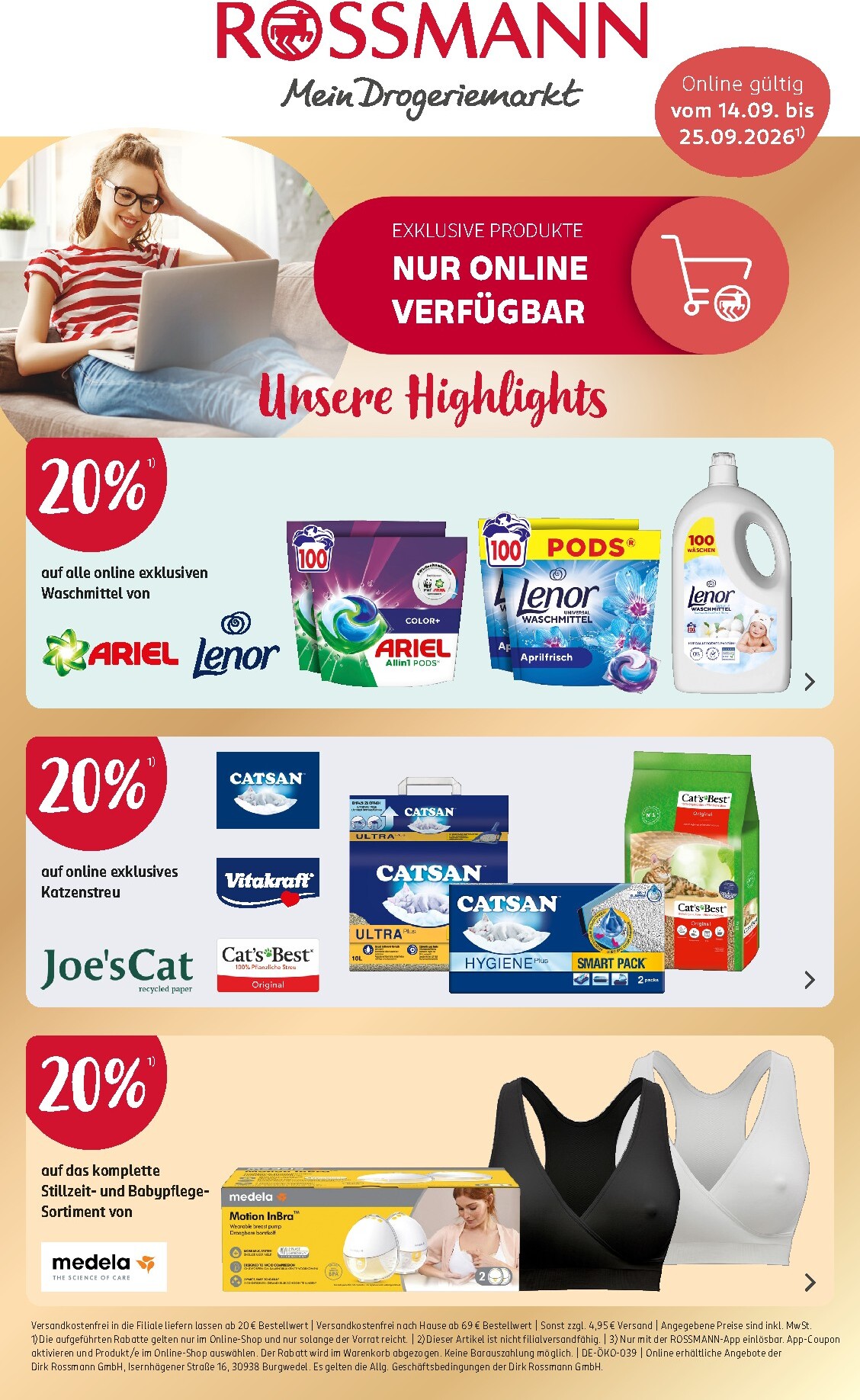 rossmann - ROSSMANN - Online Angebote Prospekt – von Montag 14.09.2026 bis Freitag 25.09.2026