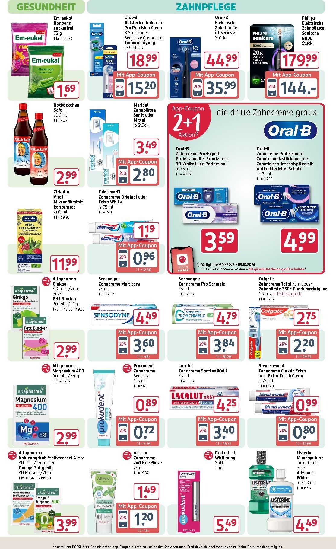 rossmann - ROSSMANN Prospekt nächste Woche – von Montag 05.10.2026 bis Freitag 09.10.2026 - page: 13
