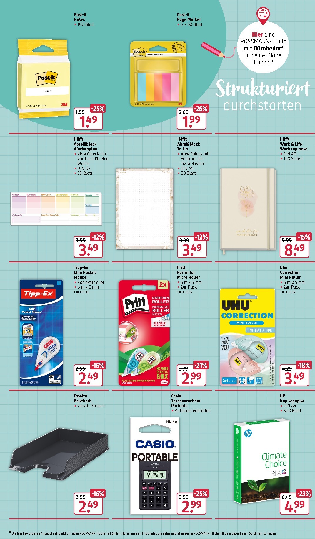 rossmann - ROSSMANN - Semester Angebote Prospekt nächste Woche – von Montag 05.10.2026 bis Freitag 09.10.2026 - page: 3