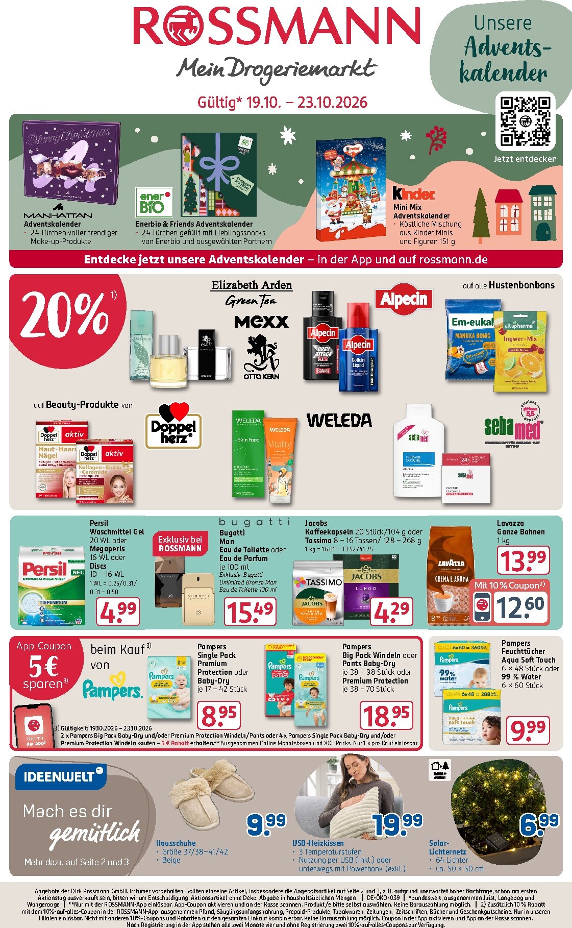 rossmann - ROSSMANN Prospekt nächste Woche – von Montag 19.10.2026 bis Freitag 23.10.2026