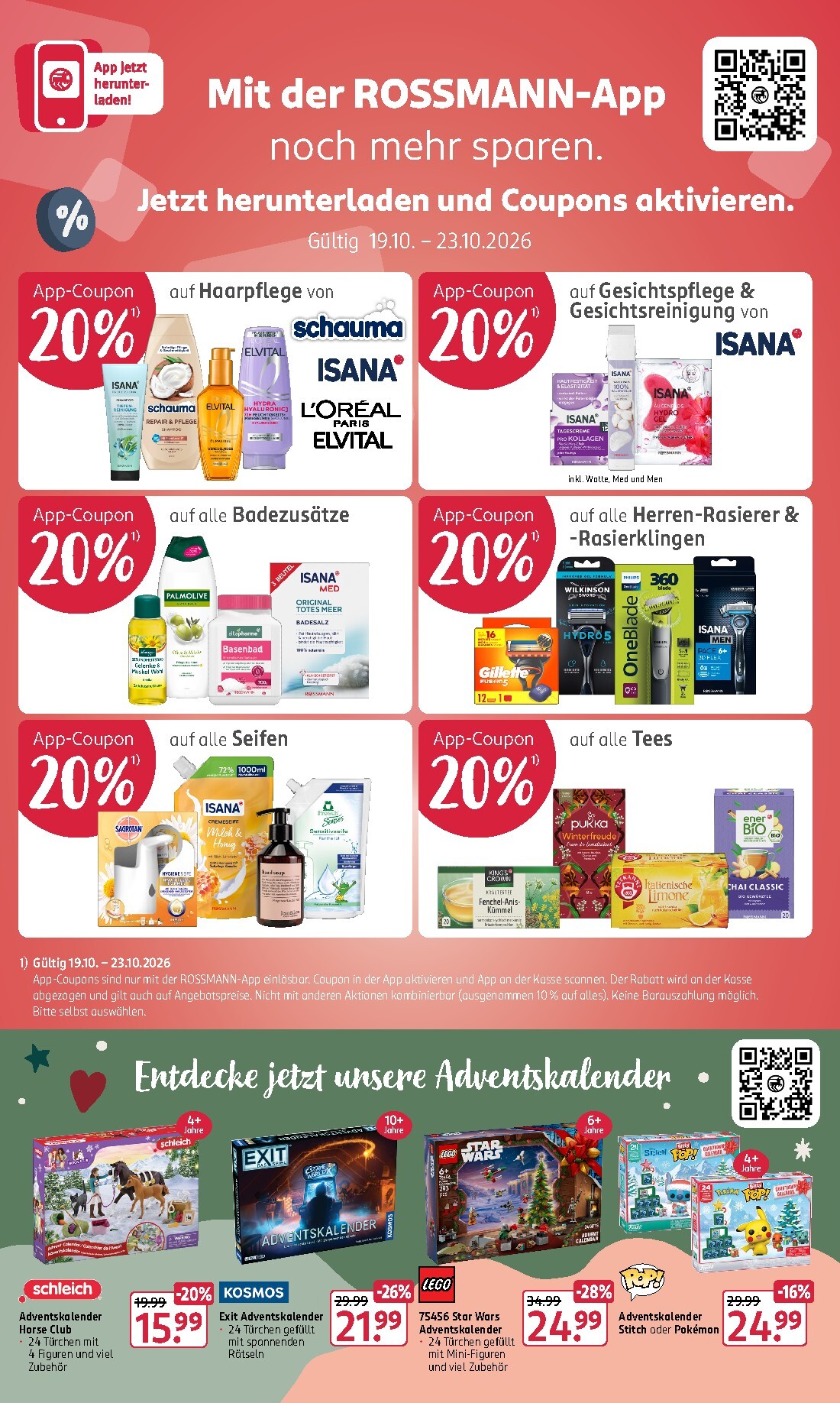 rossmann - ROSSMANN Prospekt nächste Woche – von Montag 19.10.2026 bis Freitag 23.10.2026 - page: 18