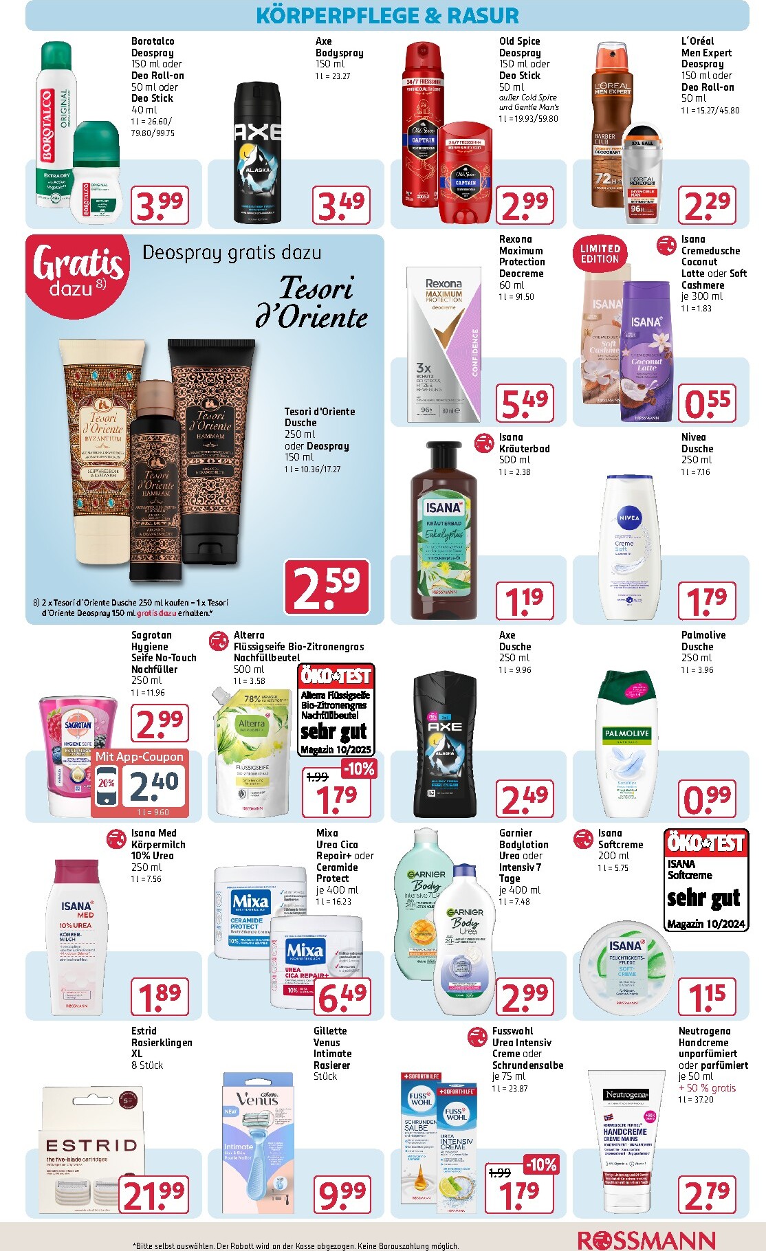 rossmann - ROSSMANN Prospekt nächste Woche – von Montag 19.10.2026 bis Freitag 23.10.2026 - page: 12